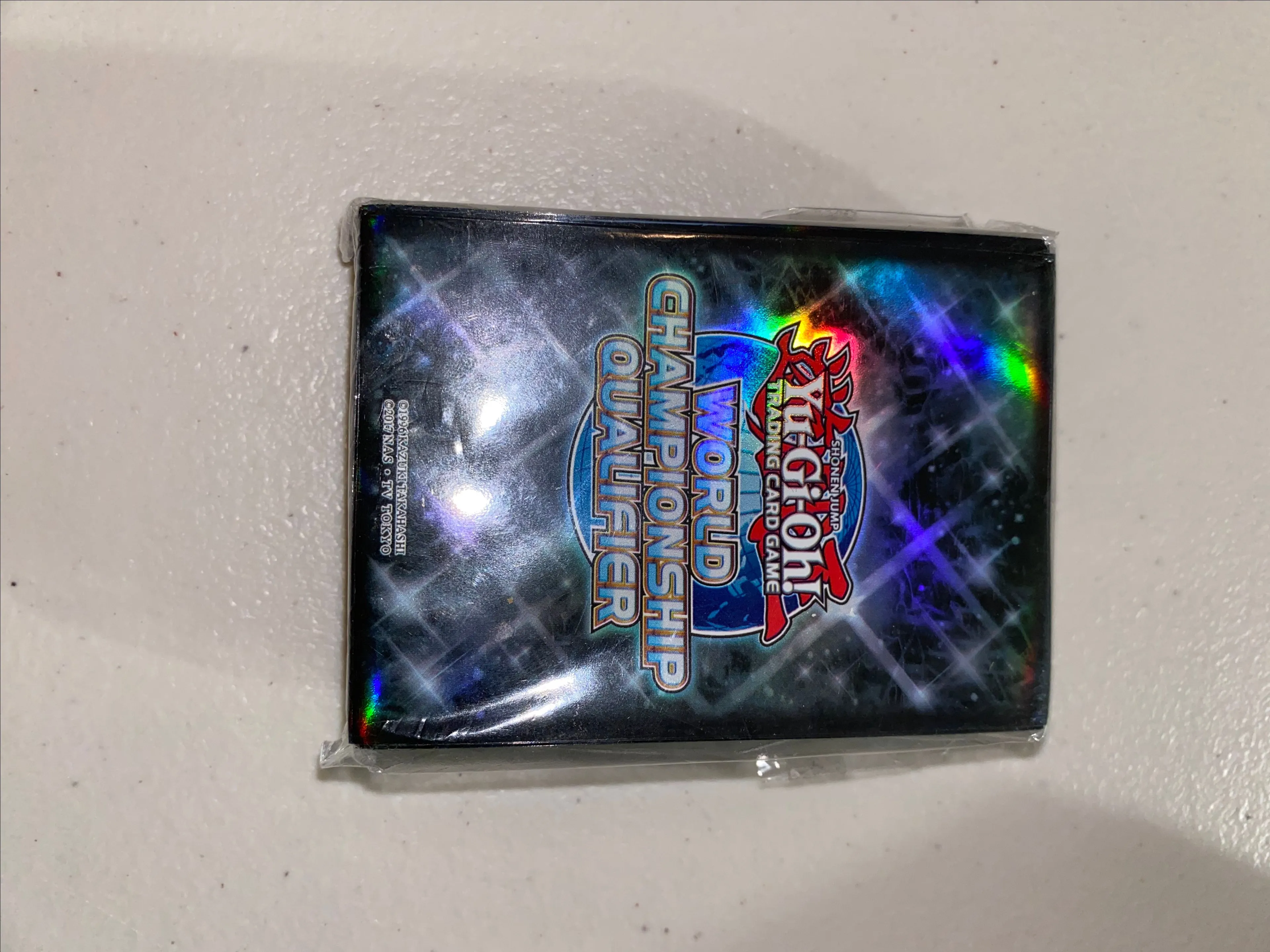 Offical Yugioh World Championship Qualifier sleeves · Whatnot