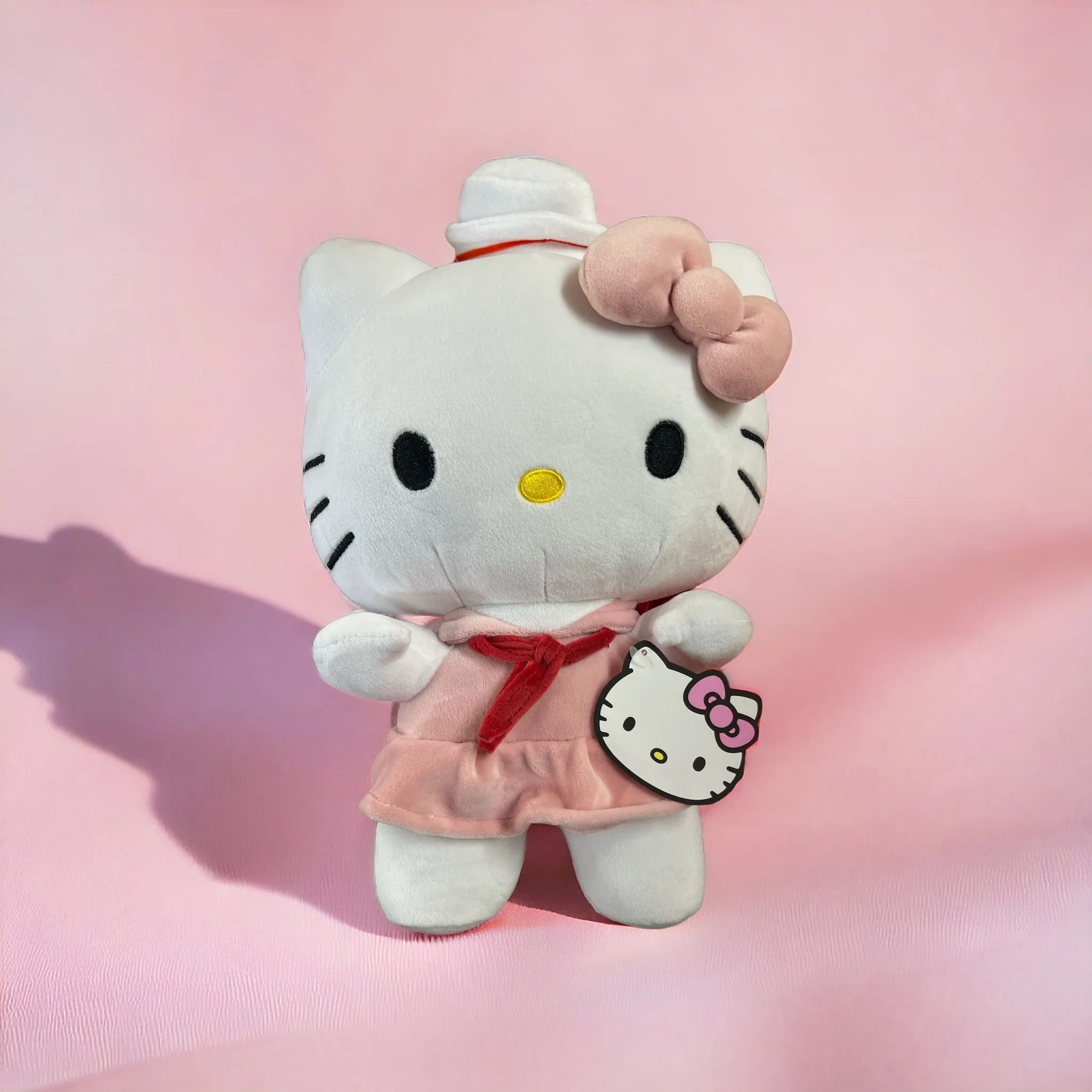 KITTY GOODS COLLECTION 12号13号14号 Original Hello Kitty in Pink Sailor Dress Plush 12