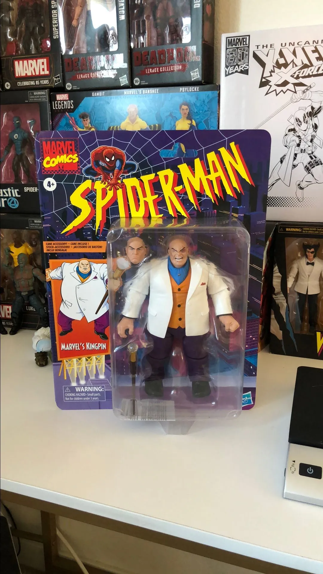 KINGPIN RETRO hotsell SPIDER-MAN Marvel Legends Action Figure