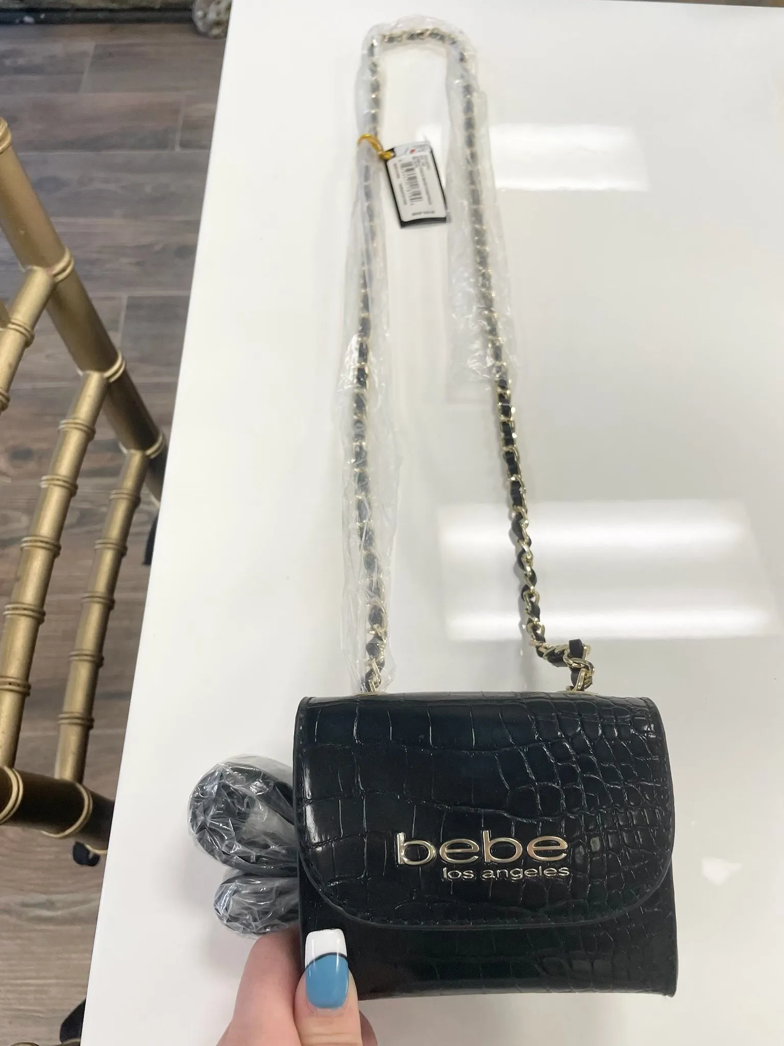 Bebe Cinizia Printed Monogram Crossbody | bebe