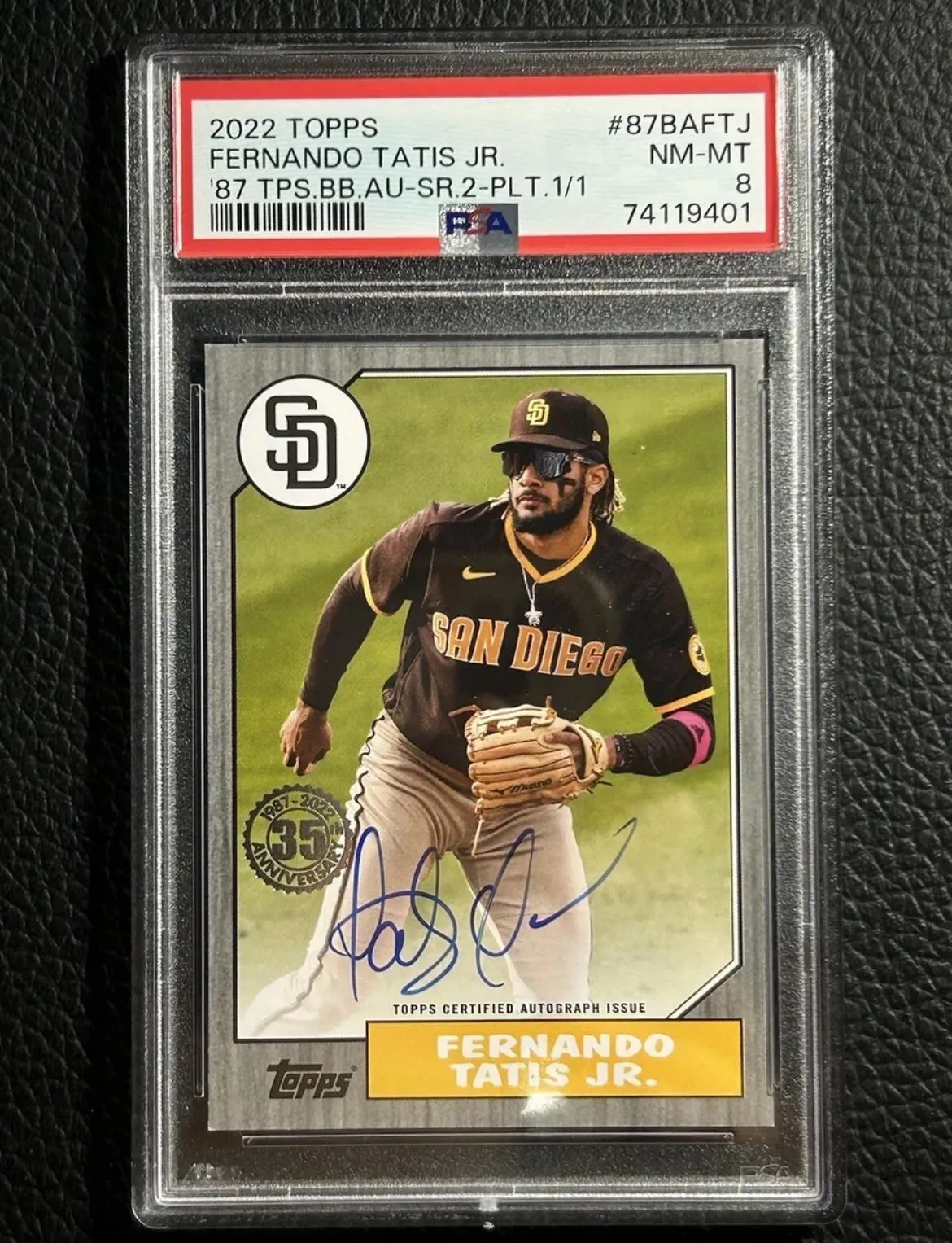 ジャージーナンバー】Topps Gold Label タティスjr. - メルカリ