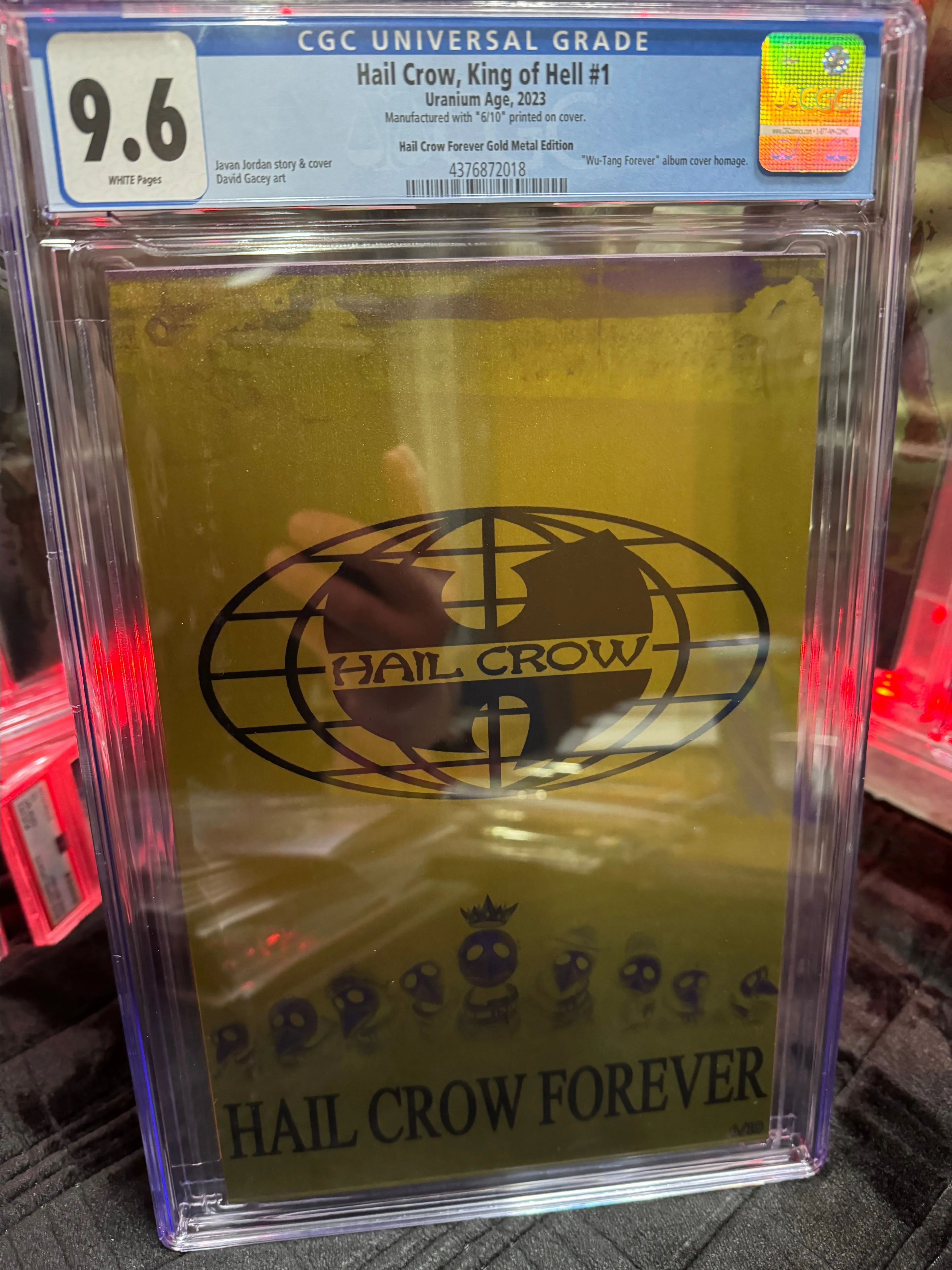 Hail outlets crow #1 CGC 9.6 (1 of 50)