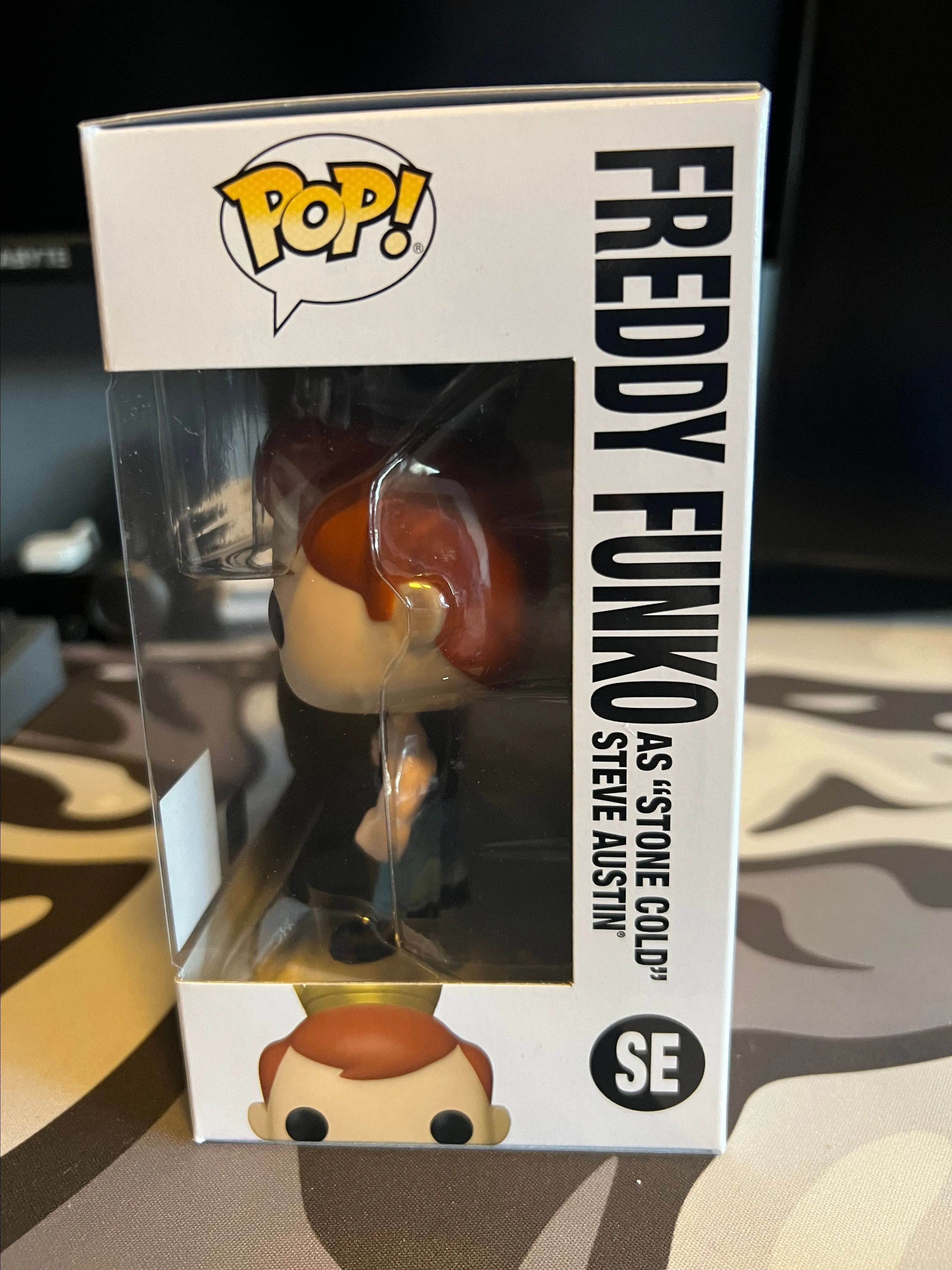 Camp Fundays Freddy orders as “Stone Cold” Steve Austin Funko Pop