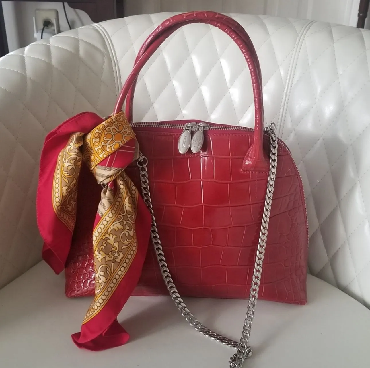 NWOT Furla outlet satchel