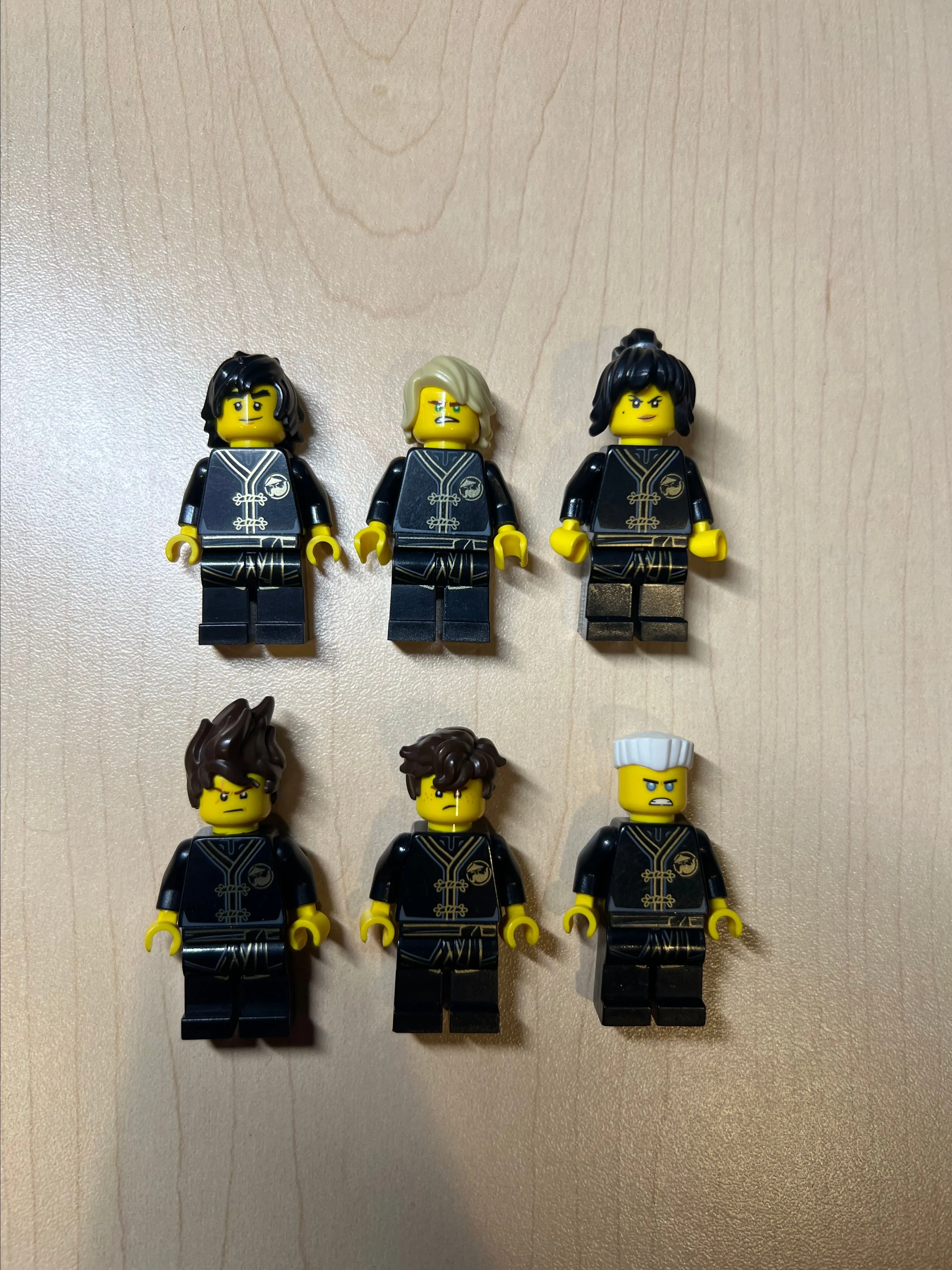 Lego Ninjago Minifigure top Lot