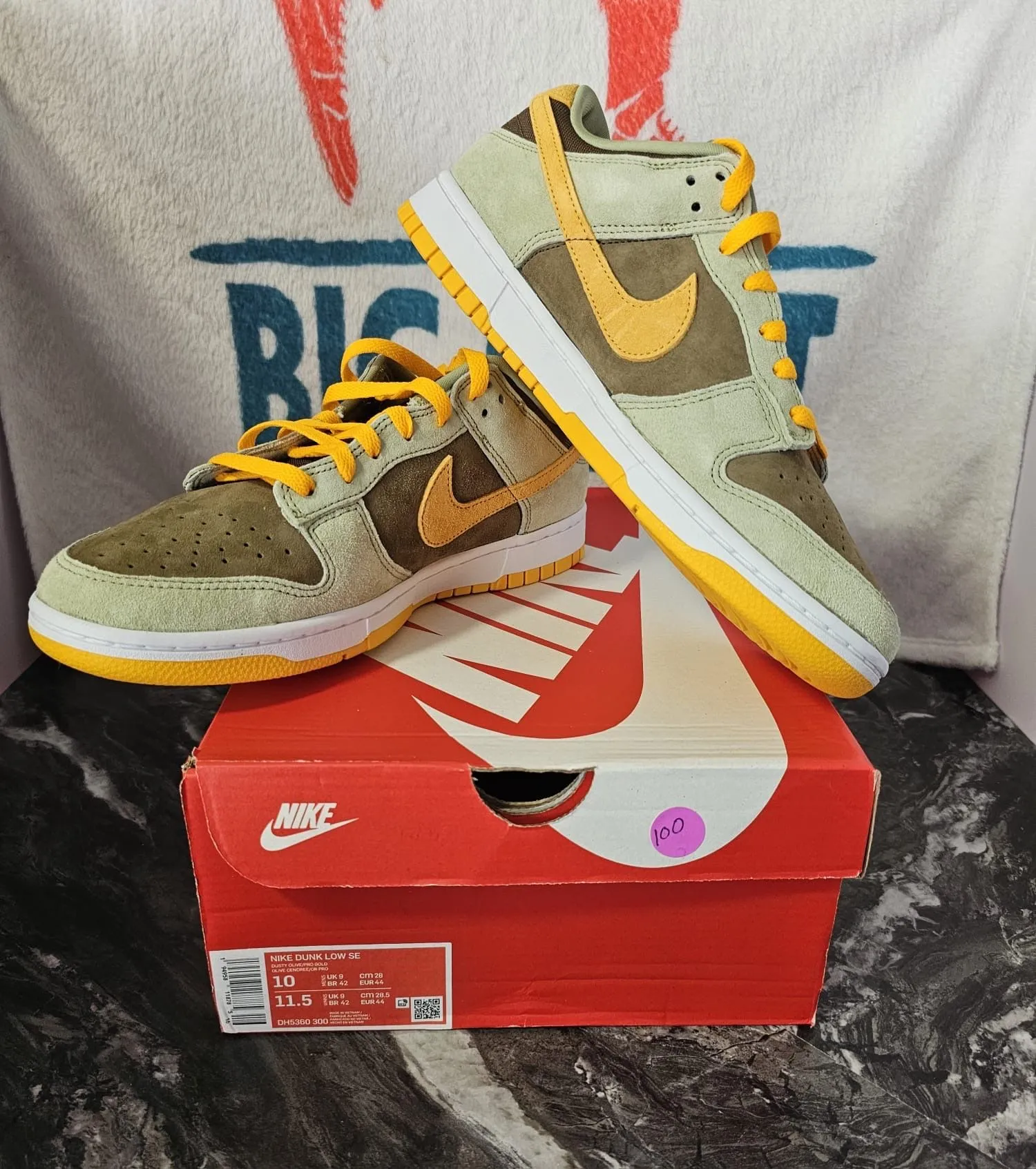 Nike Dunk Low Dusty Olive - Sz 10 New · Whatnot: Shop, Sell