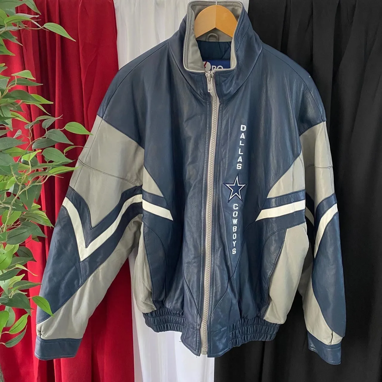 Dallas cowboys leather jacket popular