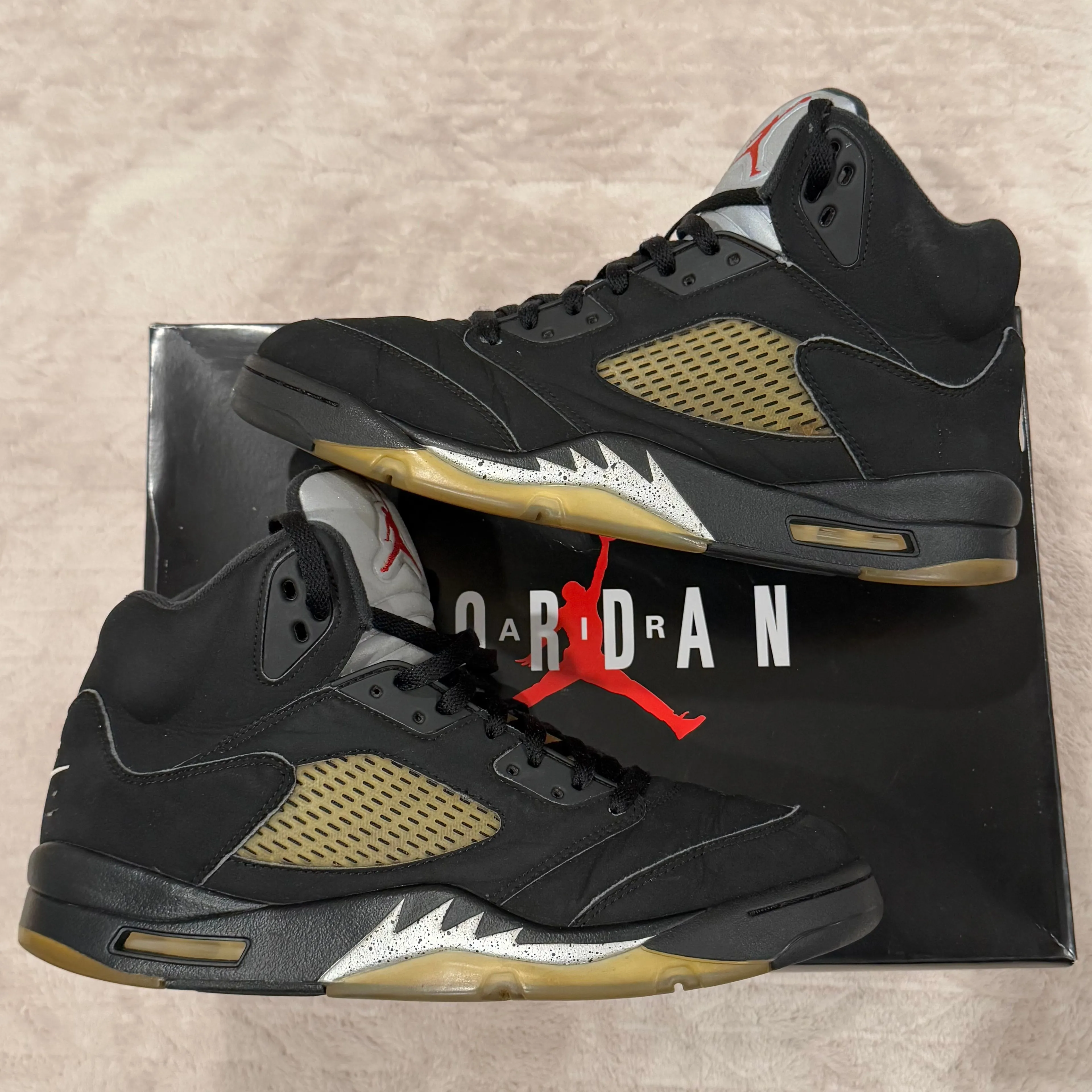 Nike Air Jordan 5 Retro OG Black Metallic Silver 2016 · Whatnot