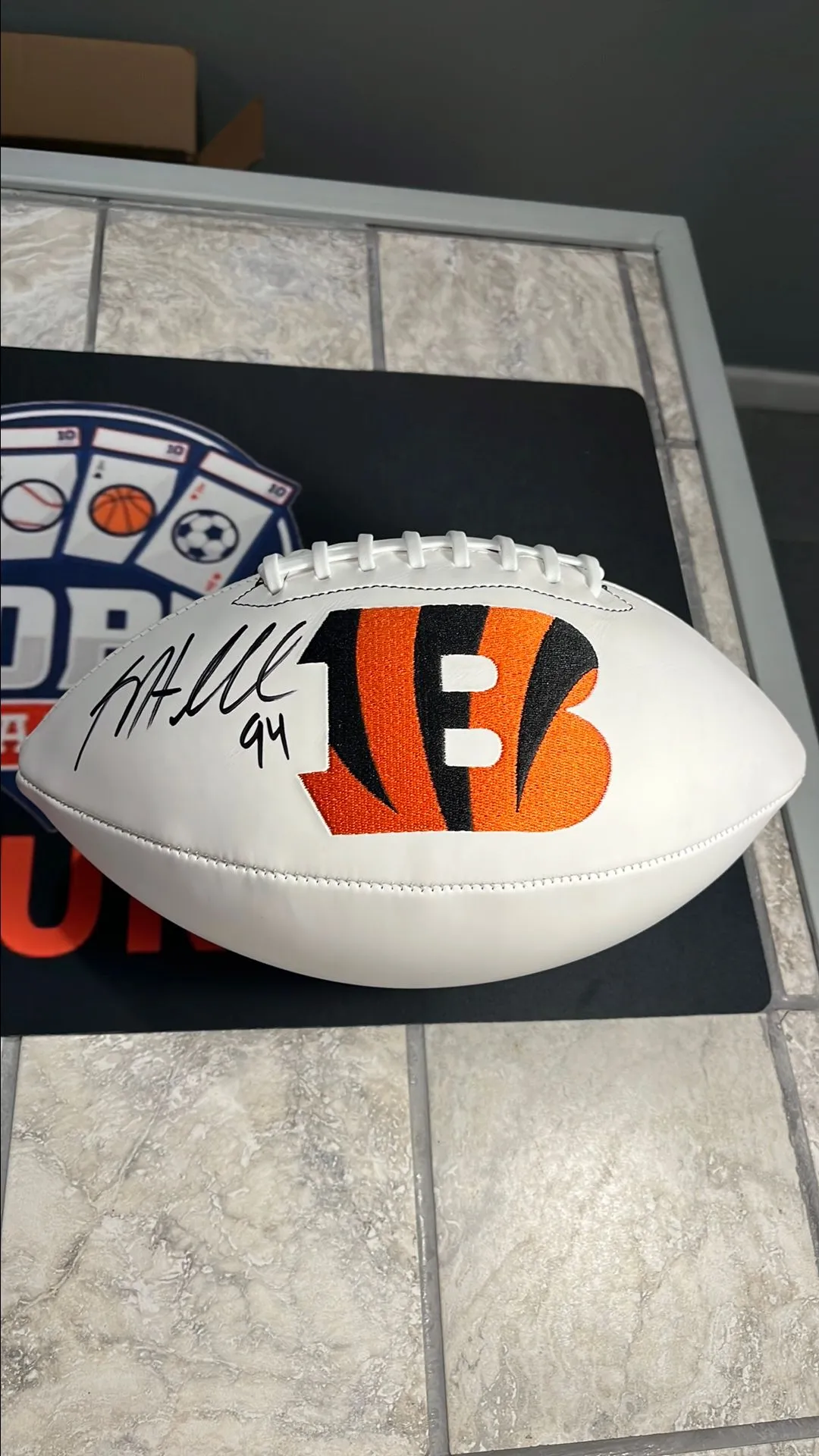 Hot Bengals Autographed Wilson