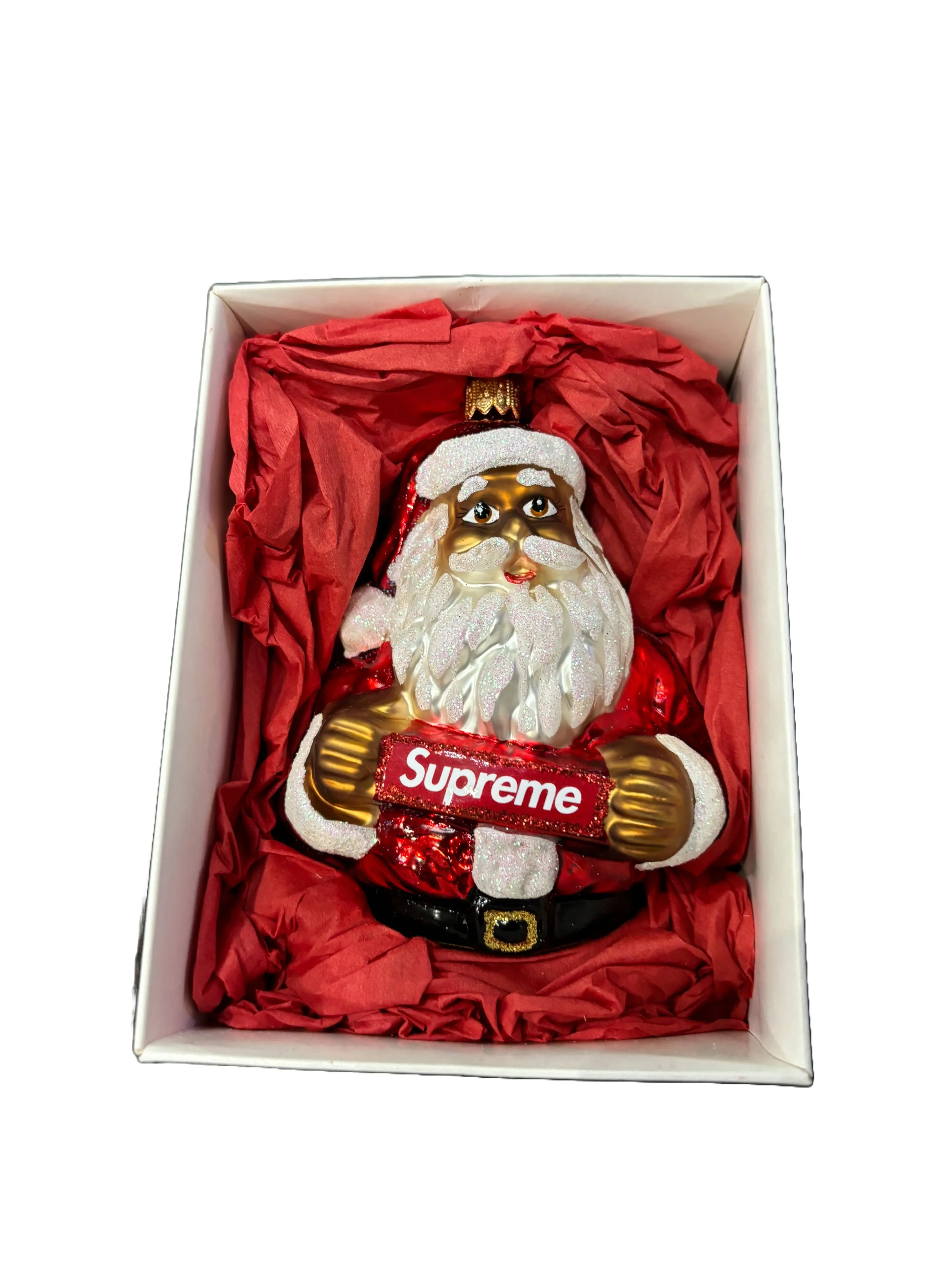supreme Santa Ornament Christopher Radko SLEIGHRIDE SUPREME Santa