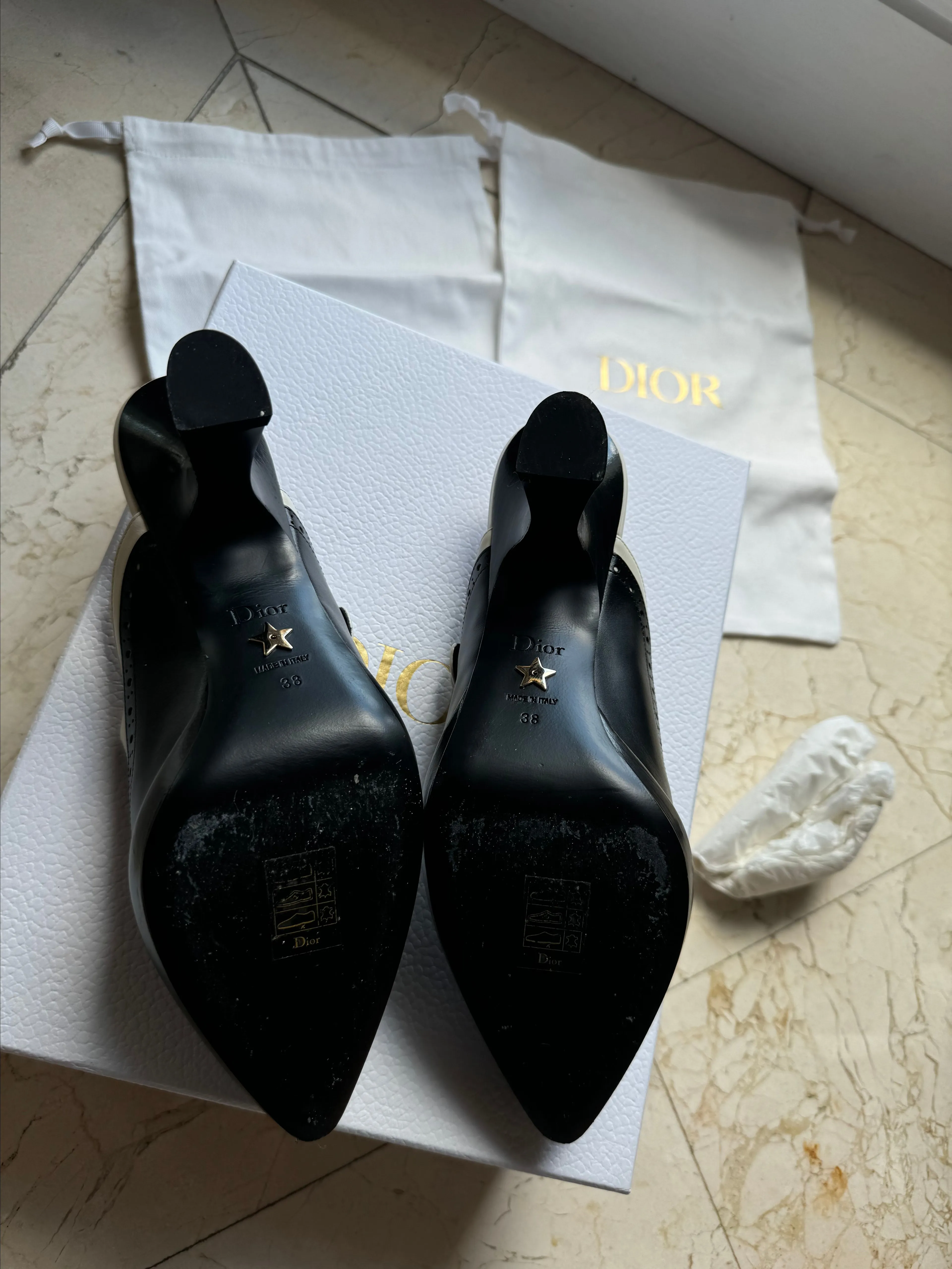 Dior SpectaDior Black and White Mule · Whatnot: Shop, Sell