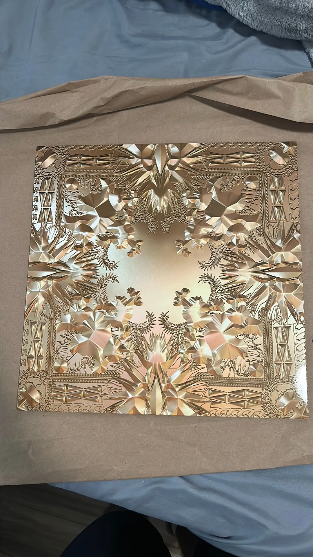 Kanye West & Jay Z - Watch the Throne Vinyl Gold top (New Sealed)