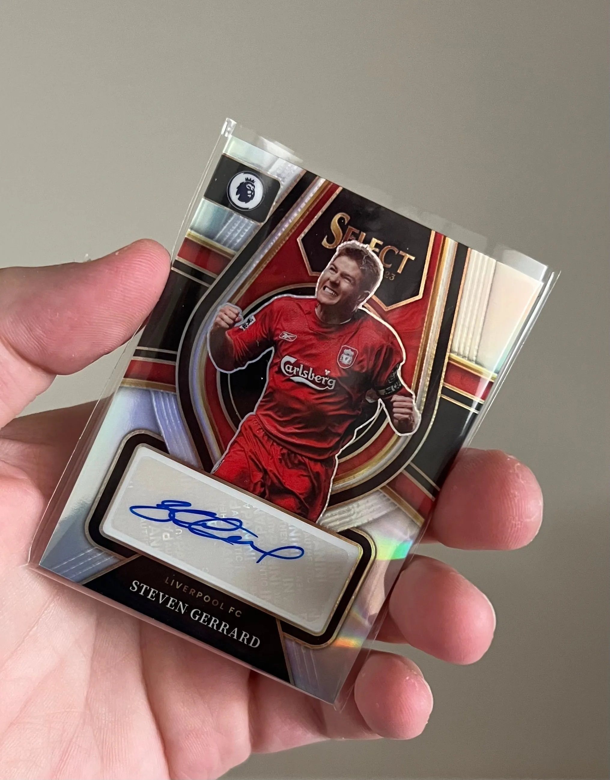 2023 Panini Select Steven Gerrard Auto