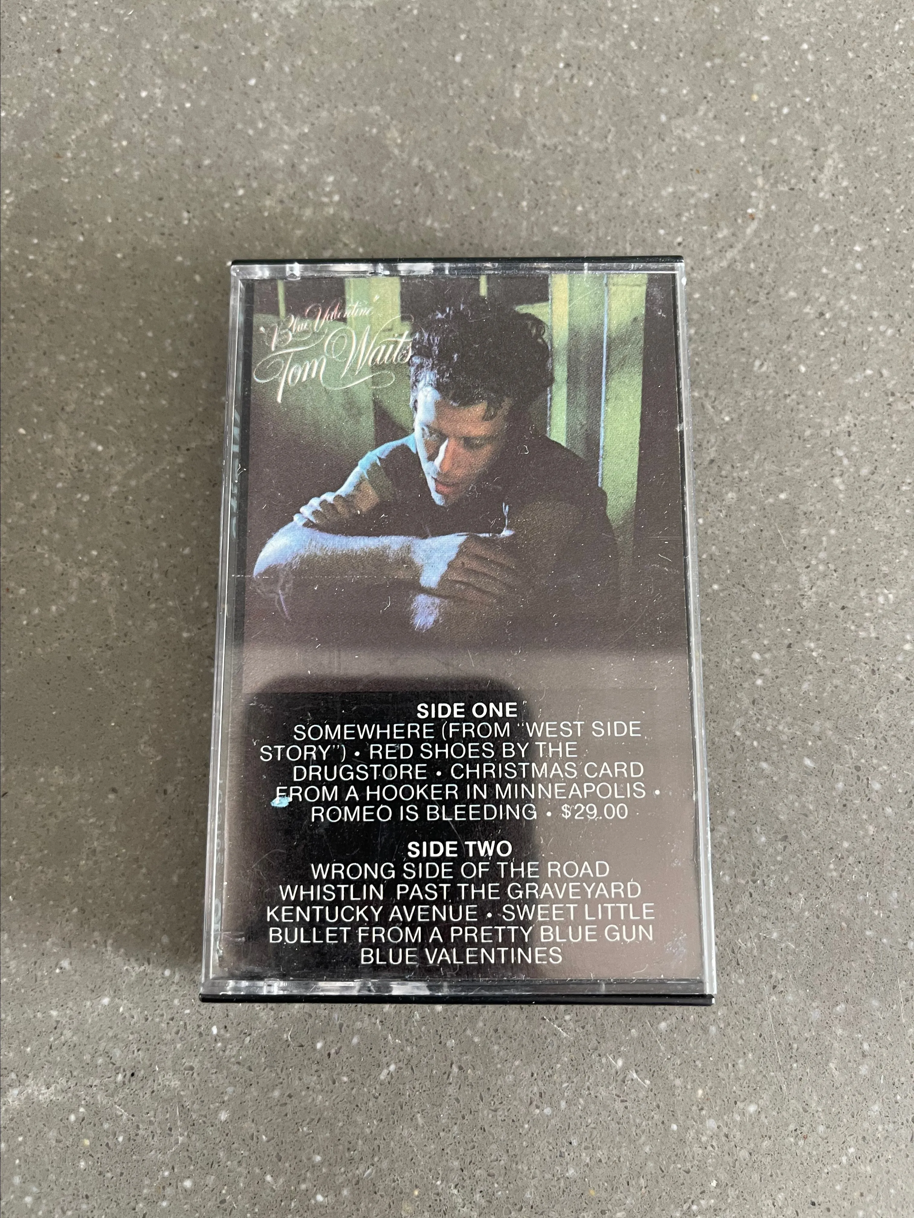 Blue Valentine by Tom Waits (Cassette, 1978, Asylum Records – TC