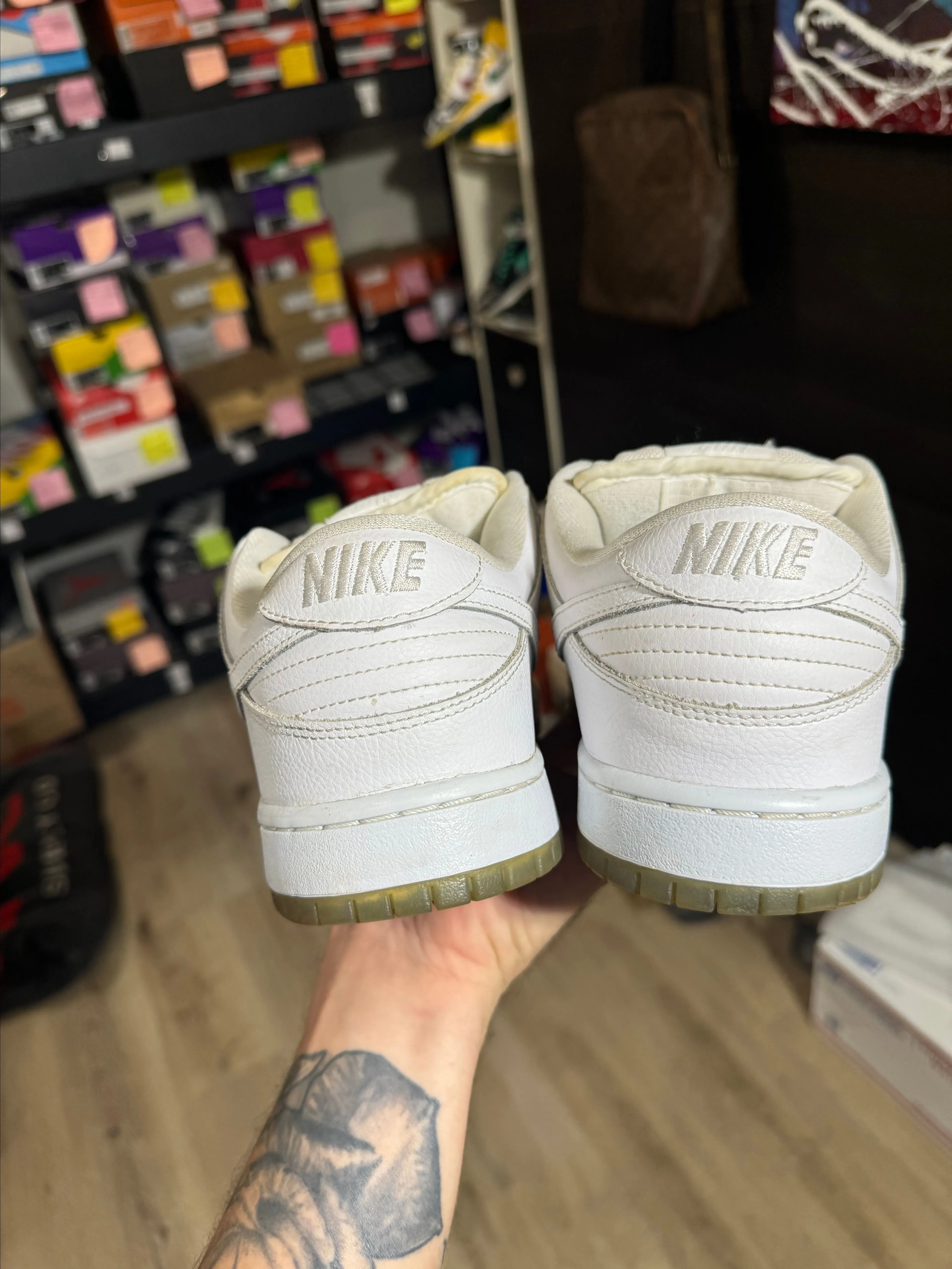 Nike Sb Dunk Low White Ice. Size 9 m. (10.5 w). Po. Og box