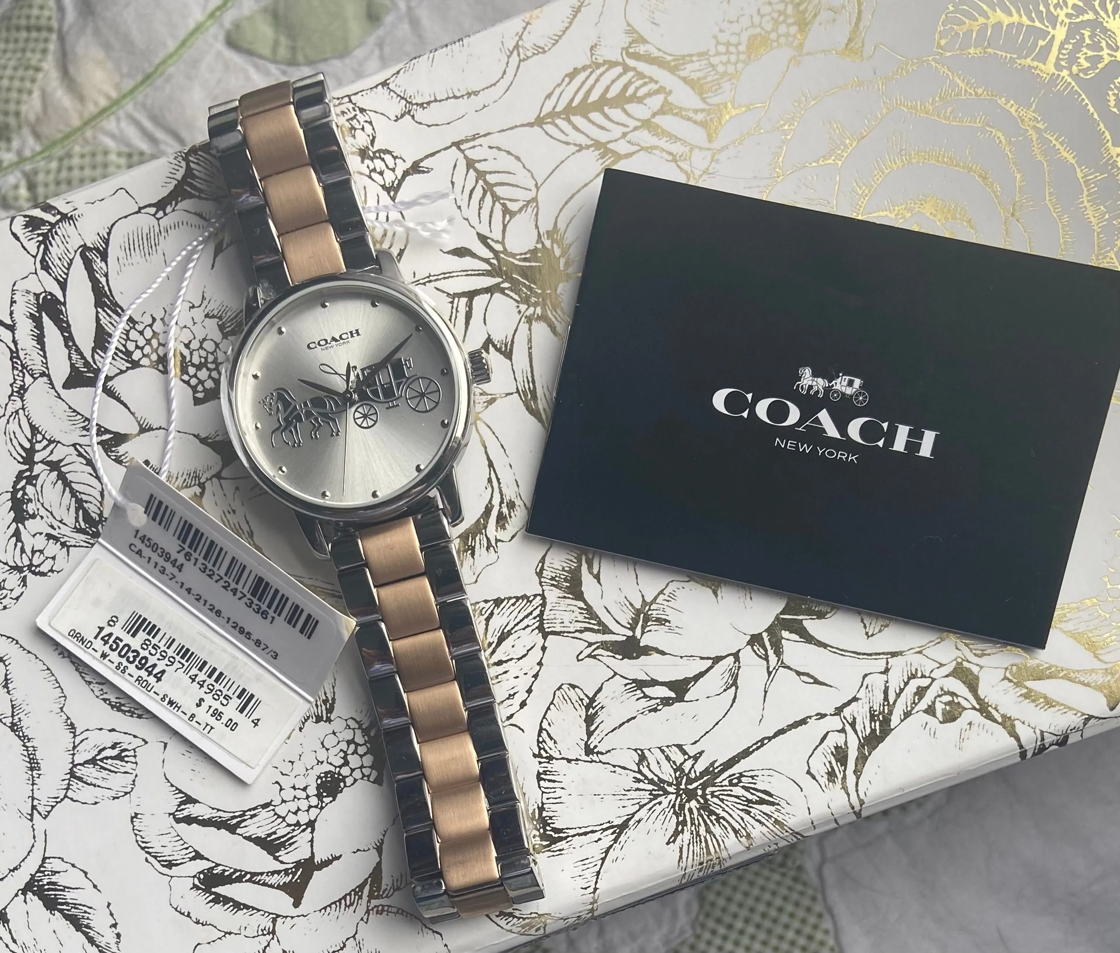 NWT deals Coach Watch