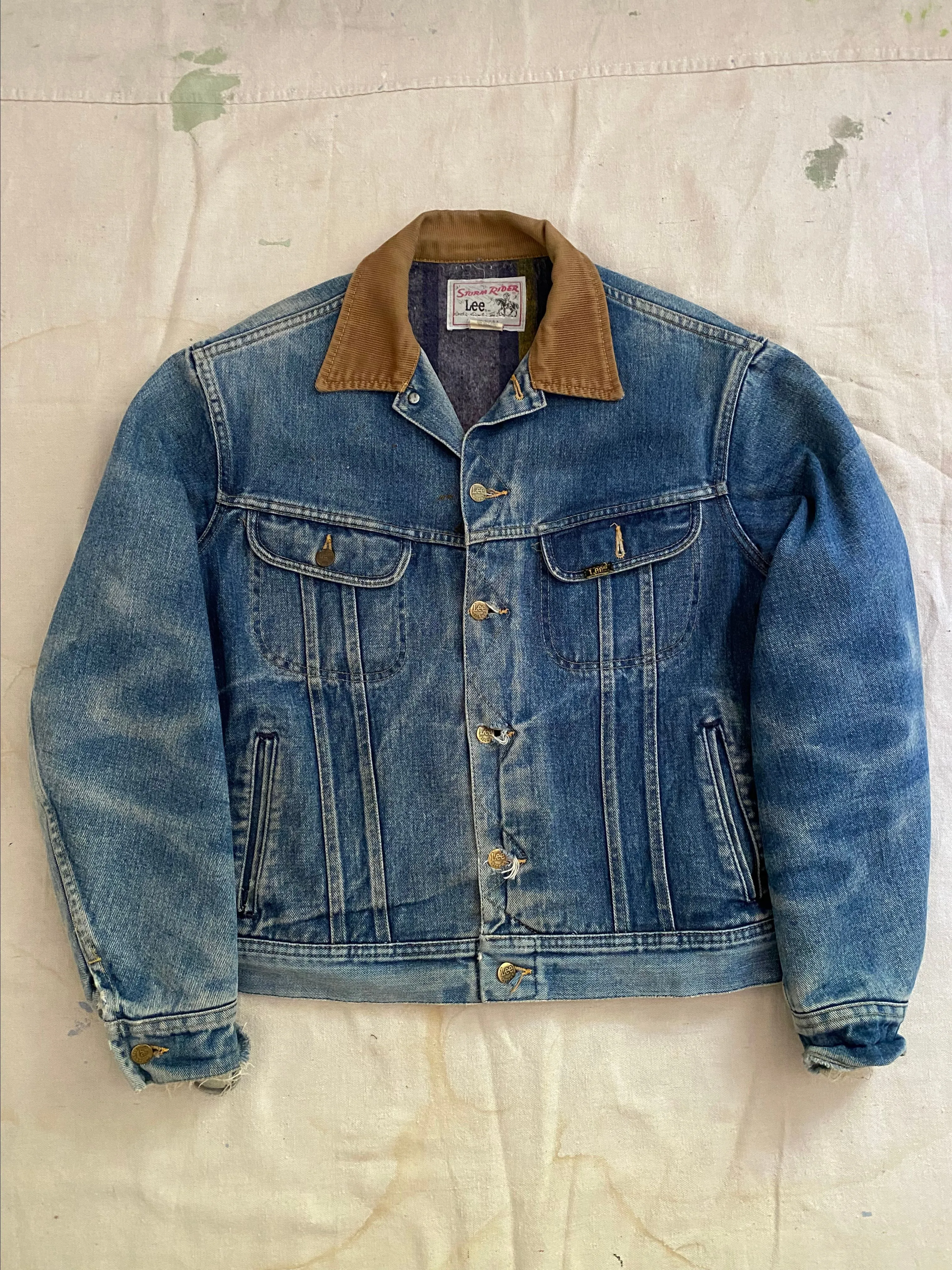 [濃紺] USA製 80’s LEE STORM RIDER Lee Storm Rider Jean Jacket In Vintage Outerwear Coats