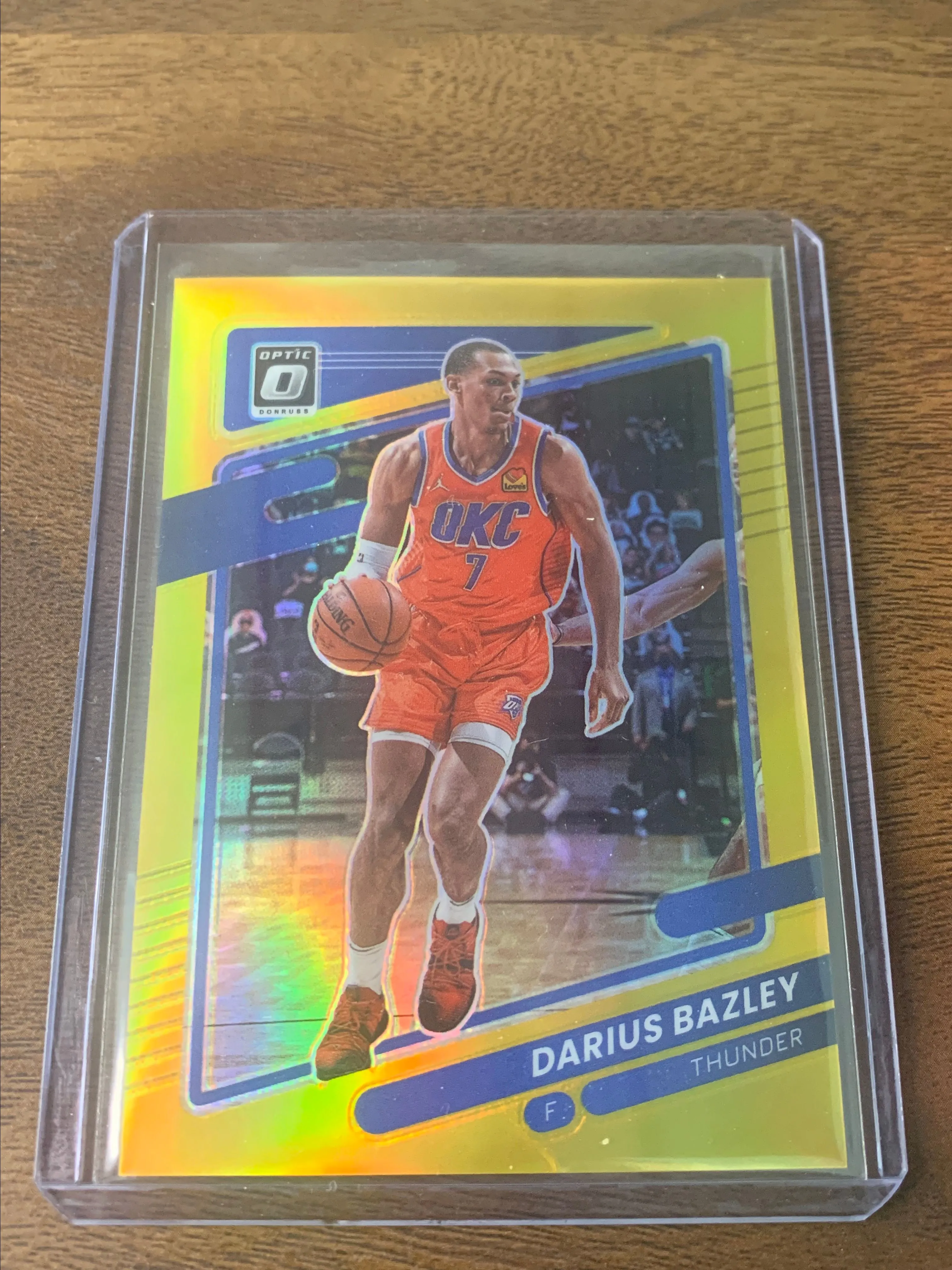 Darius Bazley Panini popular Fast Break Disco