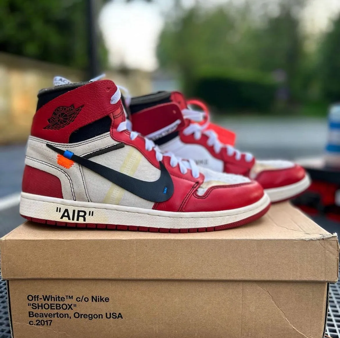 Jordan 1 Off White Chicago Whatnot Kaufen verkaufen und auf Sendung gehen