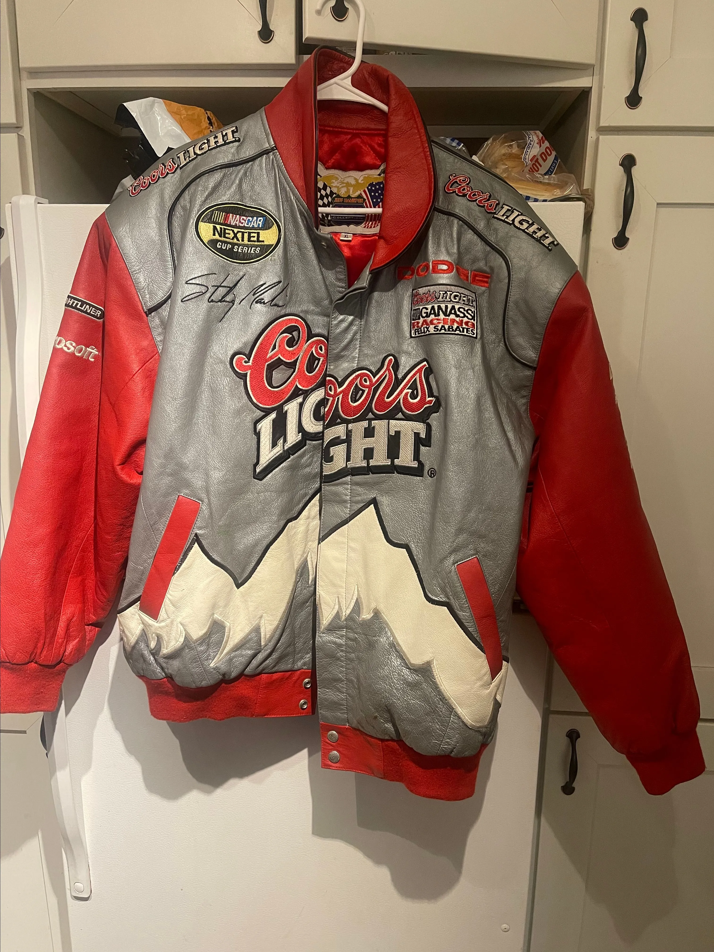 Jeff Hamilton Coors Light #40 NASCAR Racing Jacket XL