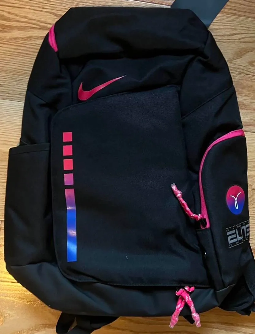 Nike hoops elite Kay Yow black pink backpack NWT · Whatnot