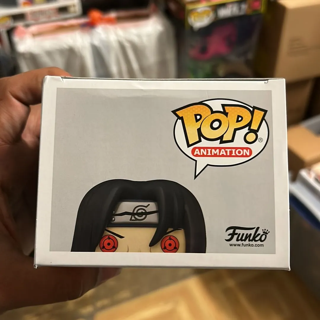 Funko POP! イタチ(カラス) NARUTO #1022 ケース付き Funko Pop! Naruto Shippuden: Itachi with Crows Animation Vinyl