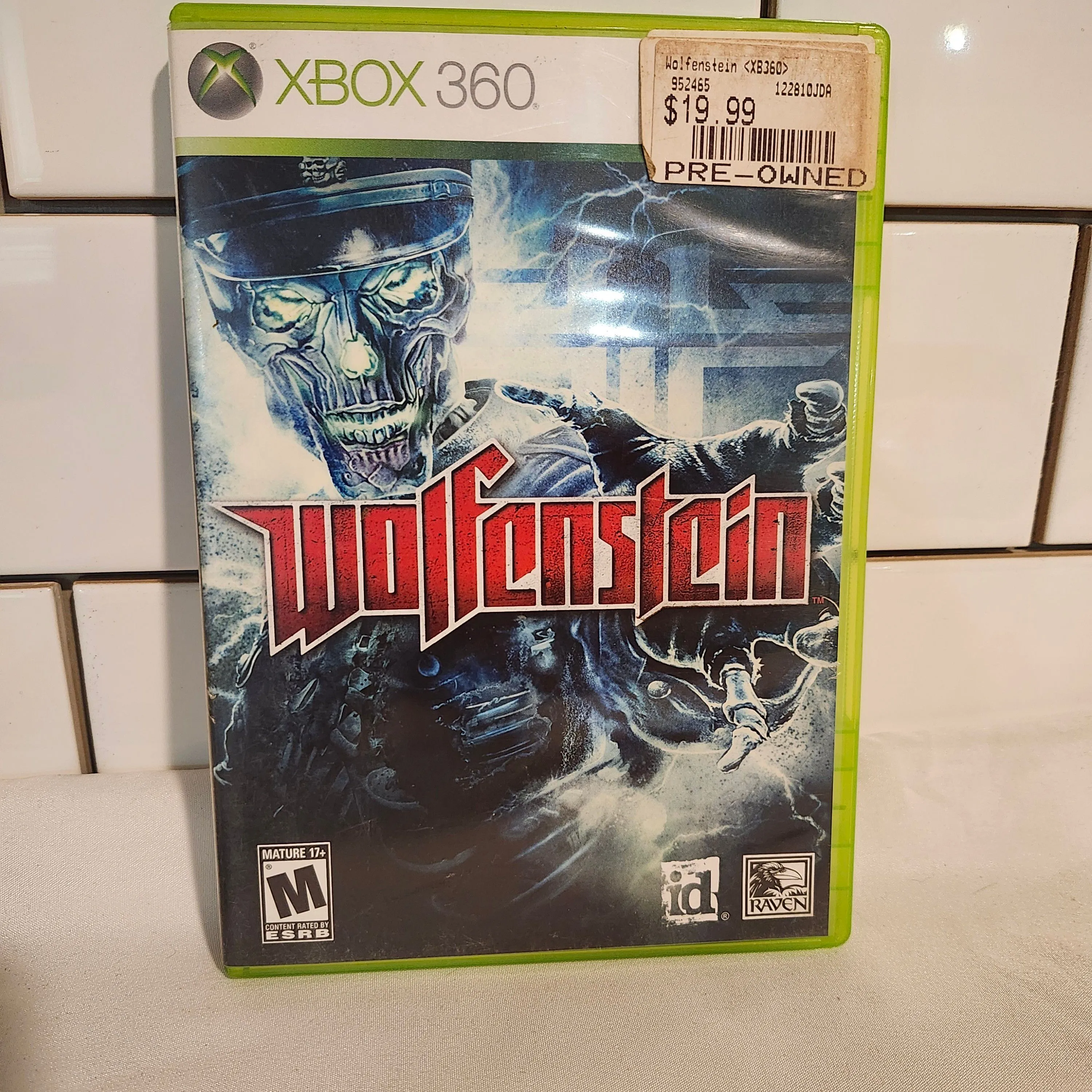 Wolfenstein - English Only - Xbox 360 Standard Edition Game