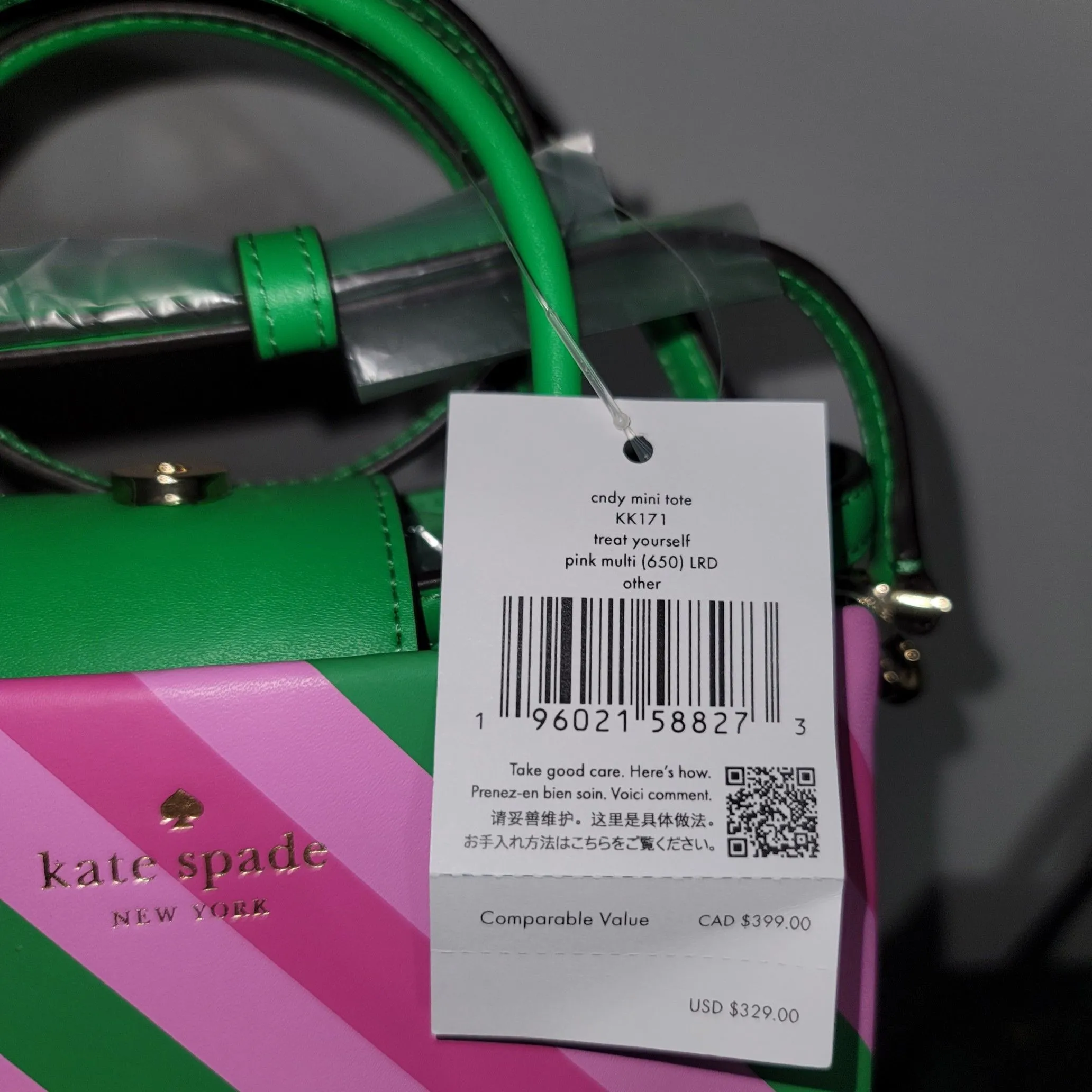 トートバッグ Kate Spade Bubble Gum Mini Tote KK171 Kate Spade New York Bubble Gum Mini Tote | Brixton Baker