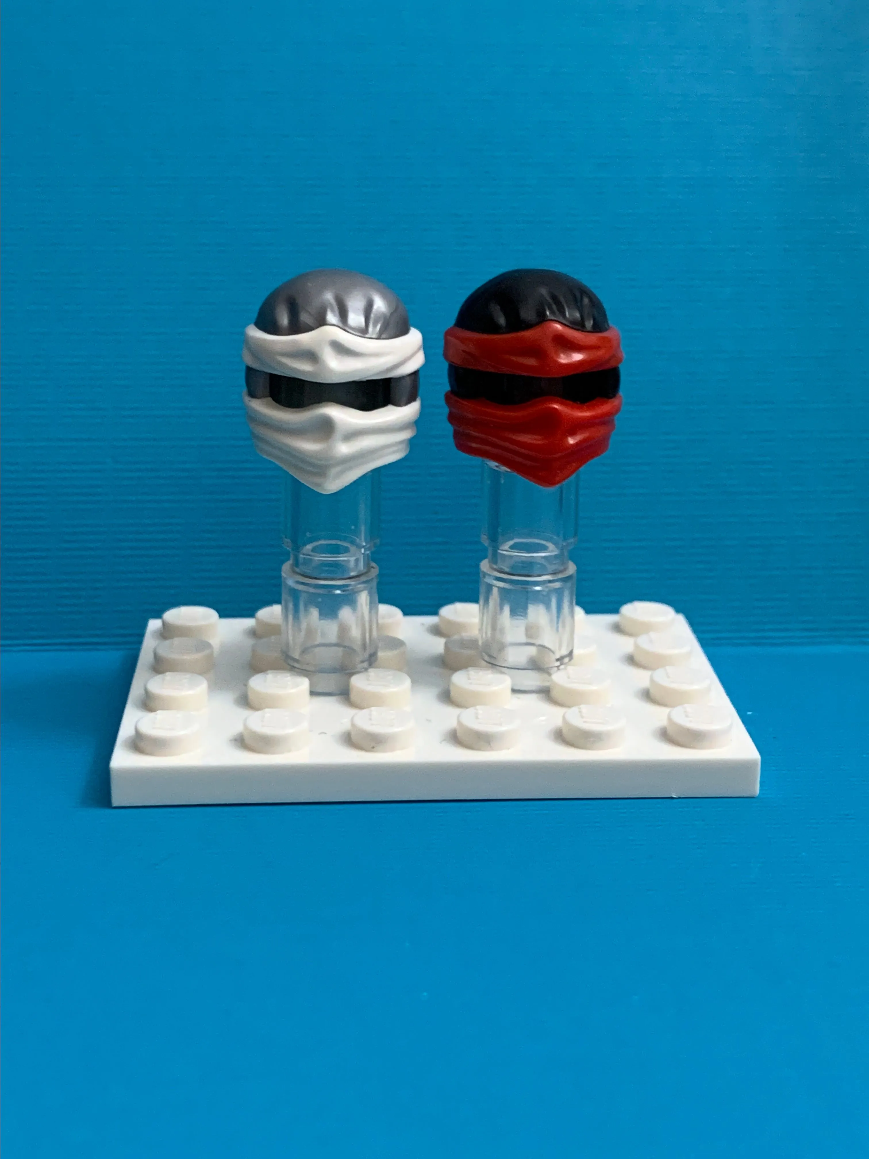 Black, White and Gold Ninja Headpieces x2 · Whatnot: Buy