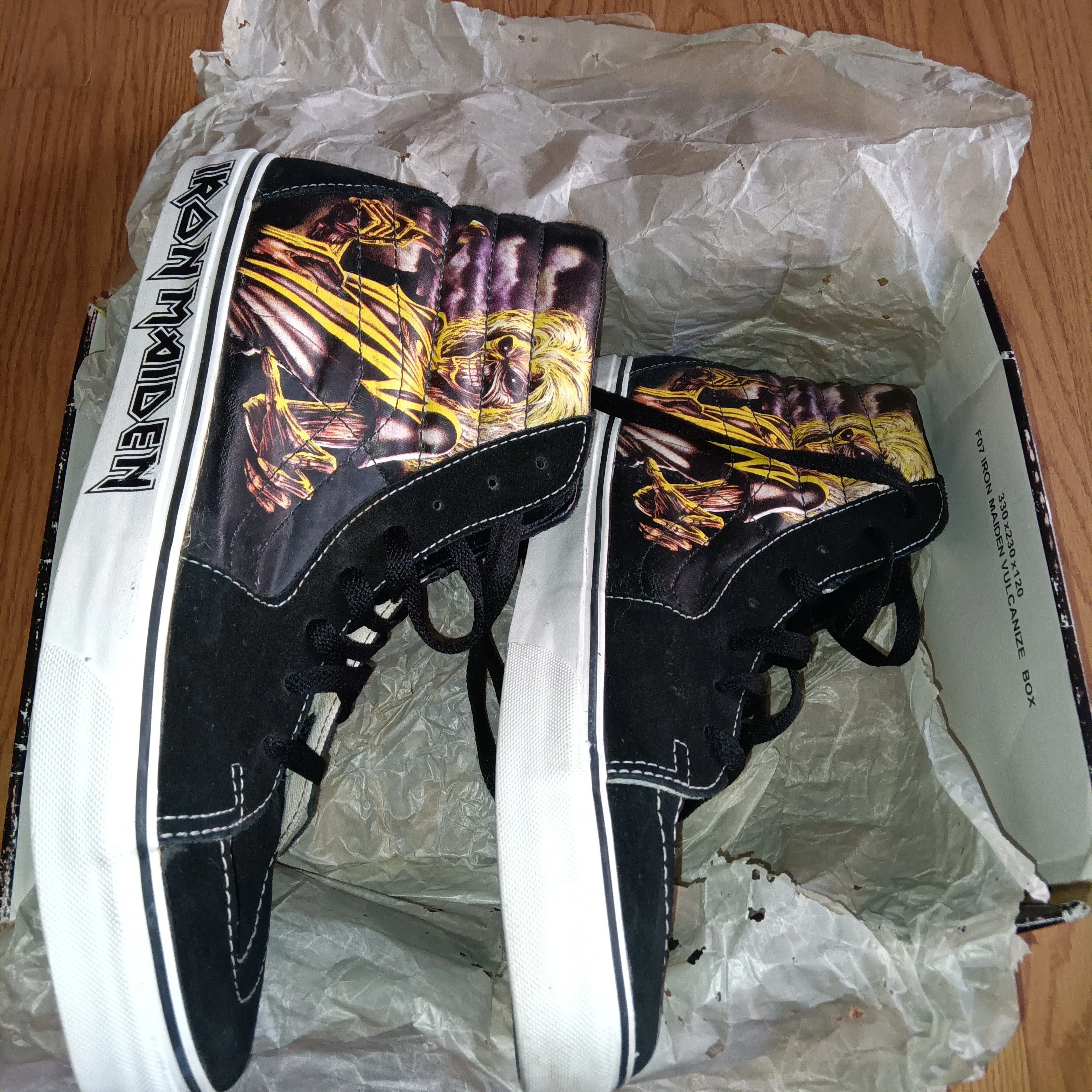 Iron Maiden Killers Sk8 hi Vans · Whatnot: Shop, Sell, Connect