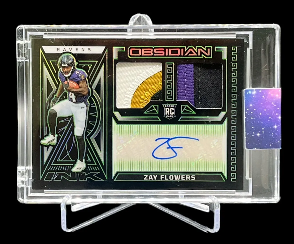 Elly De La Cruz REFRACTOR ROOKIE CARD Obsidian SILVER PRIZM