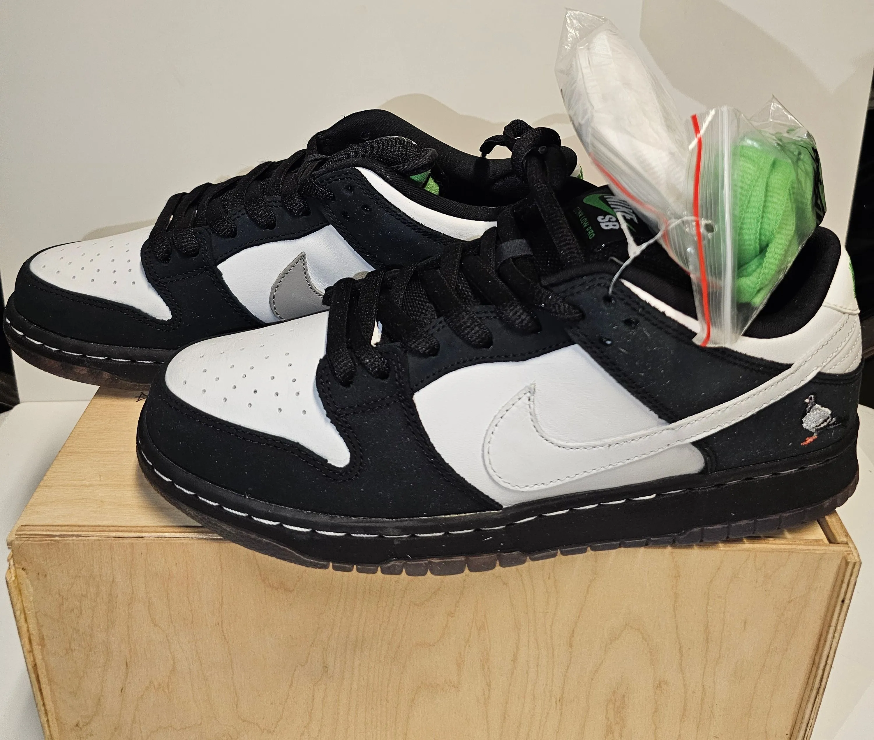 Nike sb panda pigeon special box hotsell