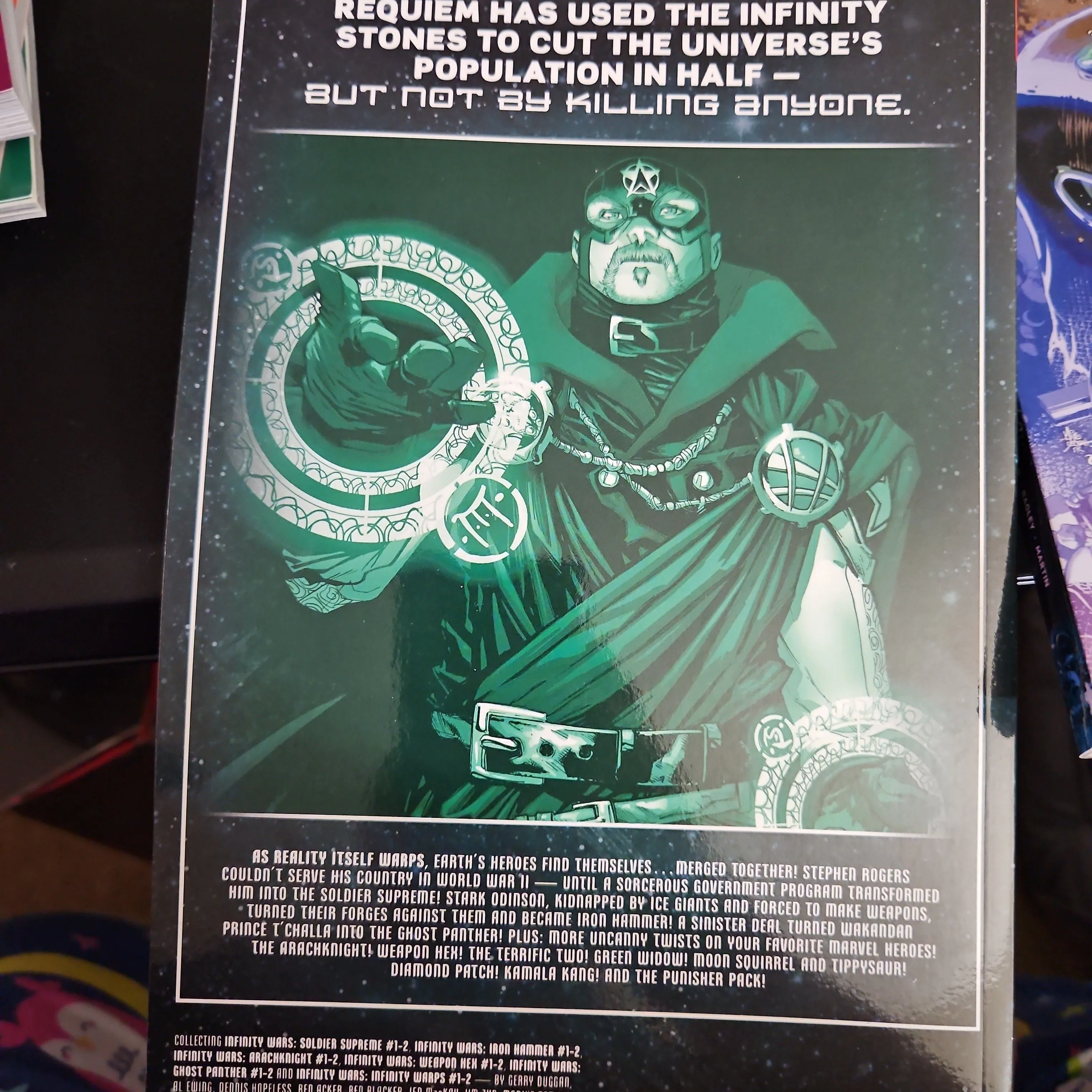 アメコミ INFINITY WARS: TWO-IN-ONE marvel TPB Infinity Wars Infinity Warps #1 (Of 2) Kubert Connecting Variant