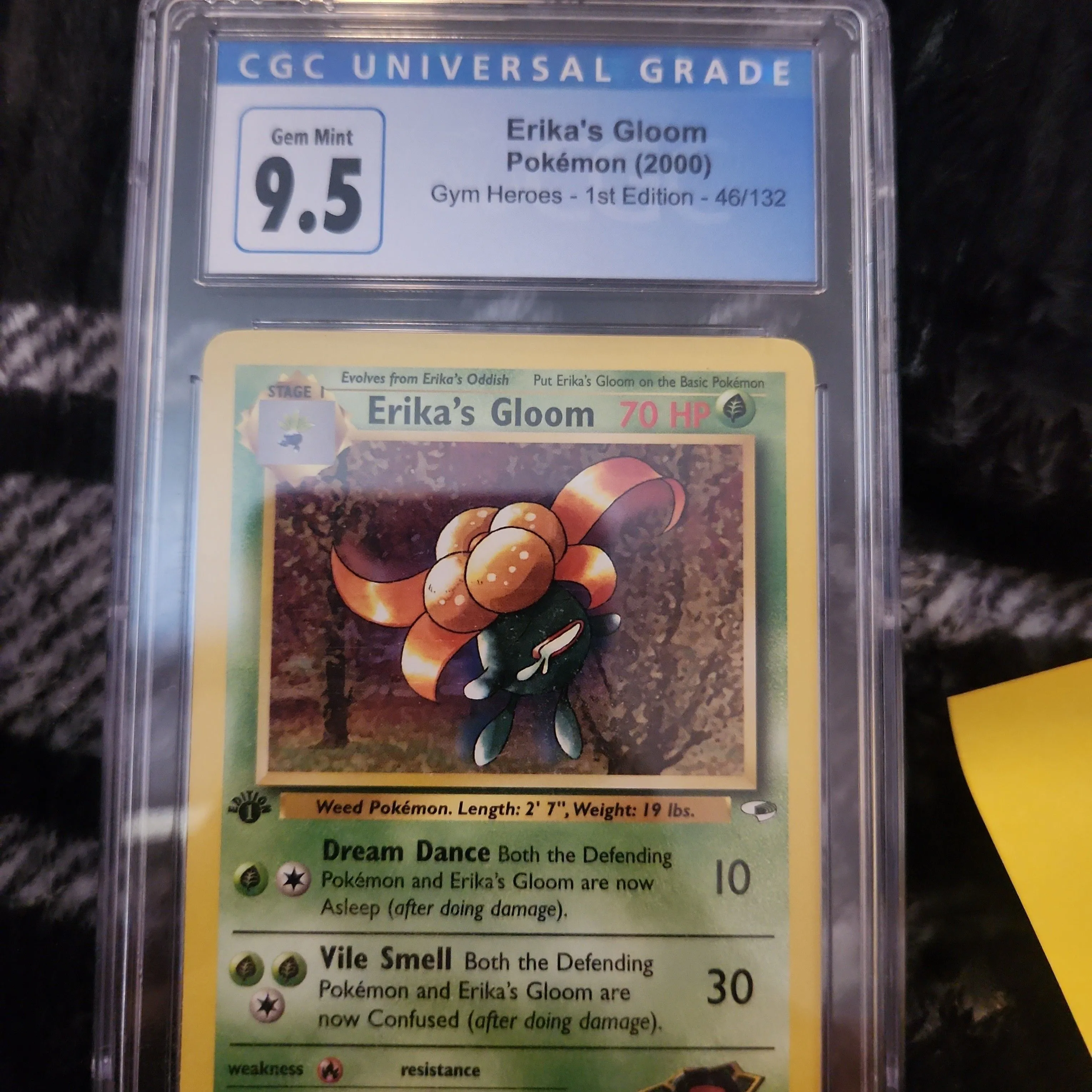 Pokémon Erika’s cheapest Gloom Graded 9.5