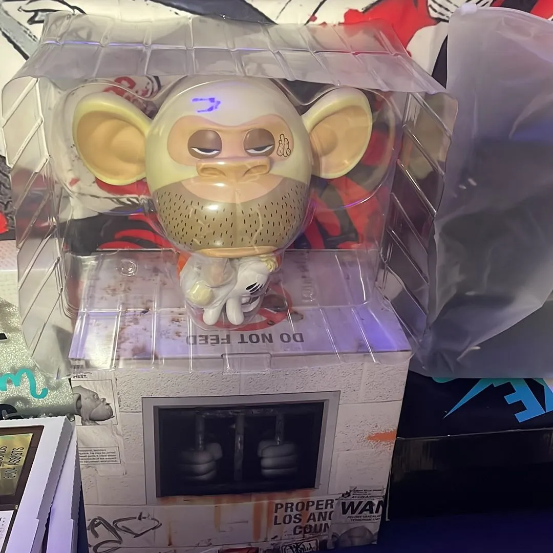 OG slick LA primate monkey limited edition property of Los Angeles