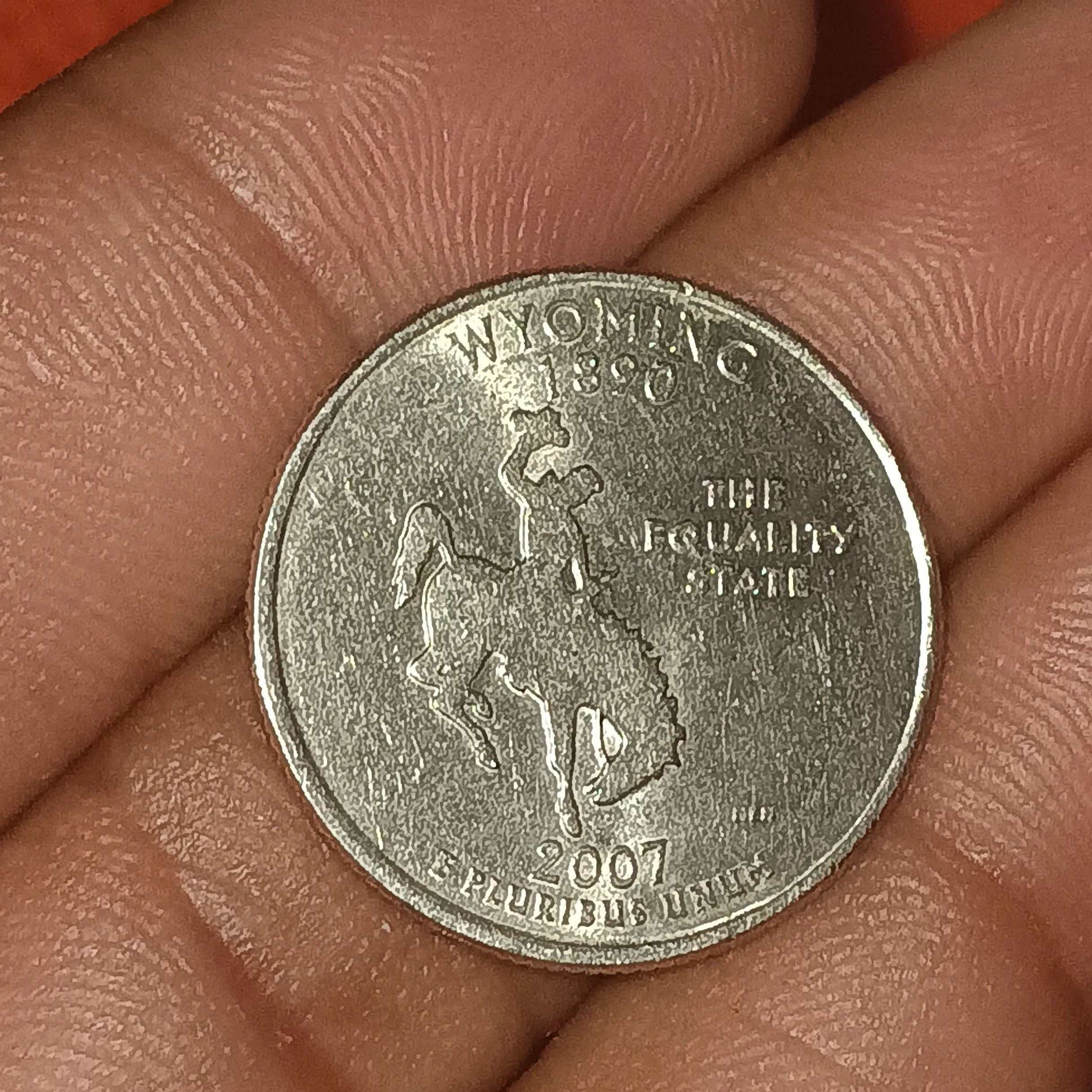 2007 25cent quarter Wyoming state · Whatnot: Shop, Sell, Connect