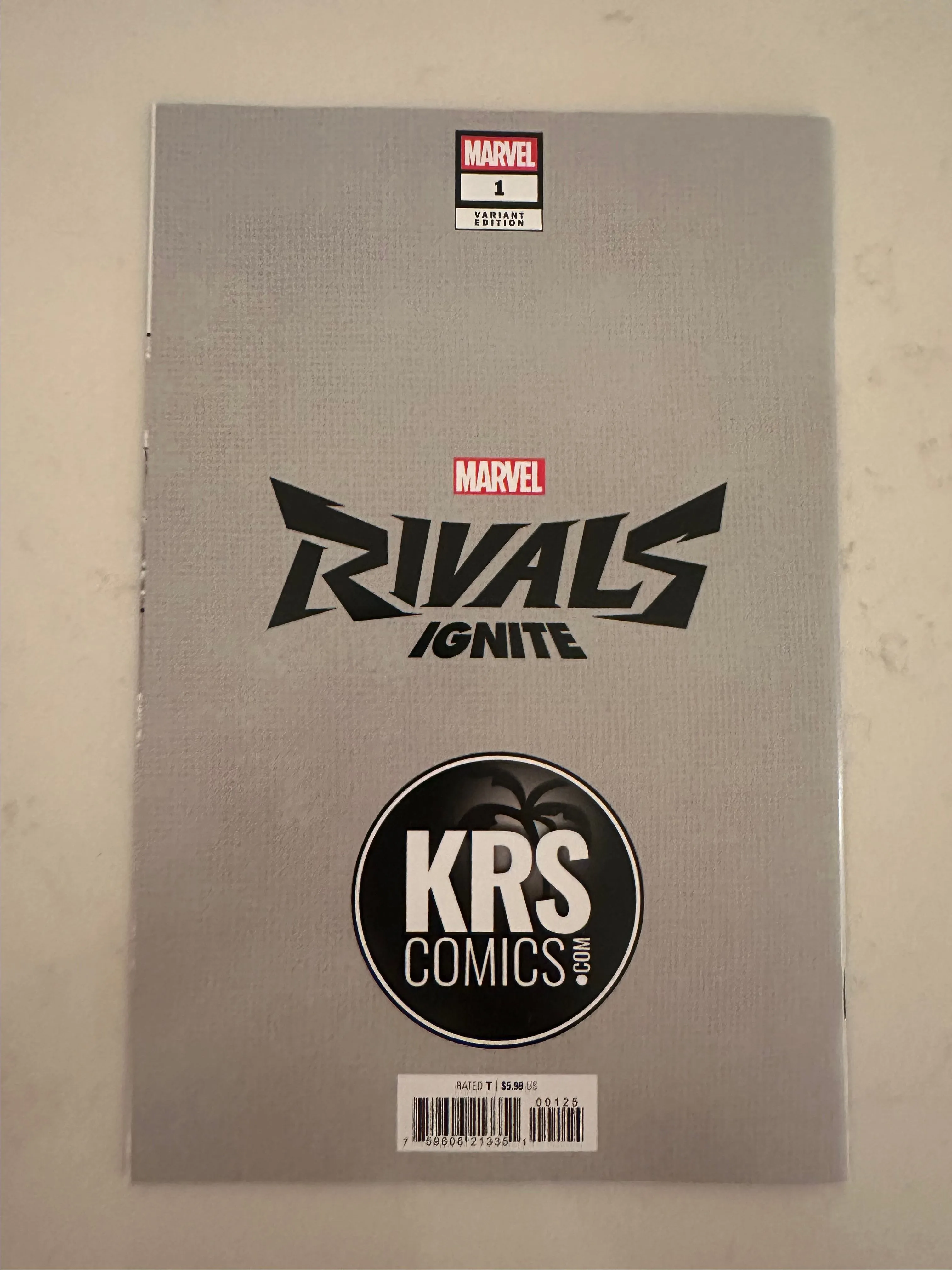 SIGNED Marvel Rivals Ignite #1. Psylocke Godtail Exclusive. KRS