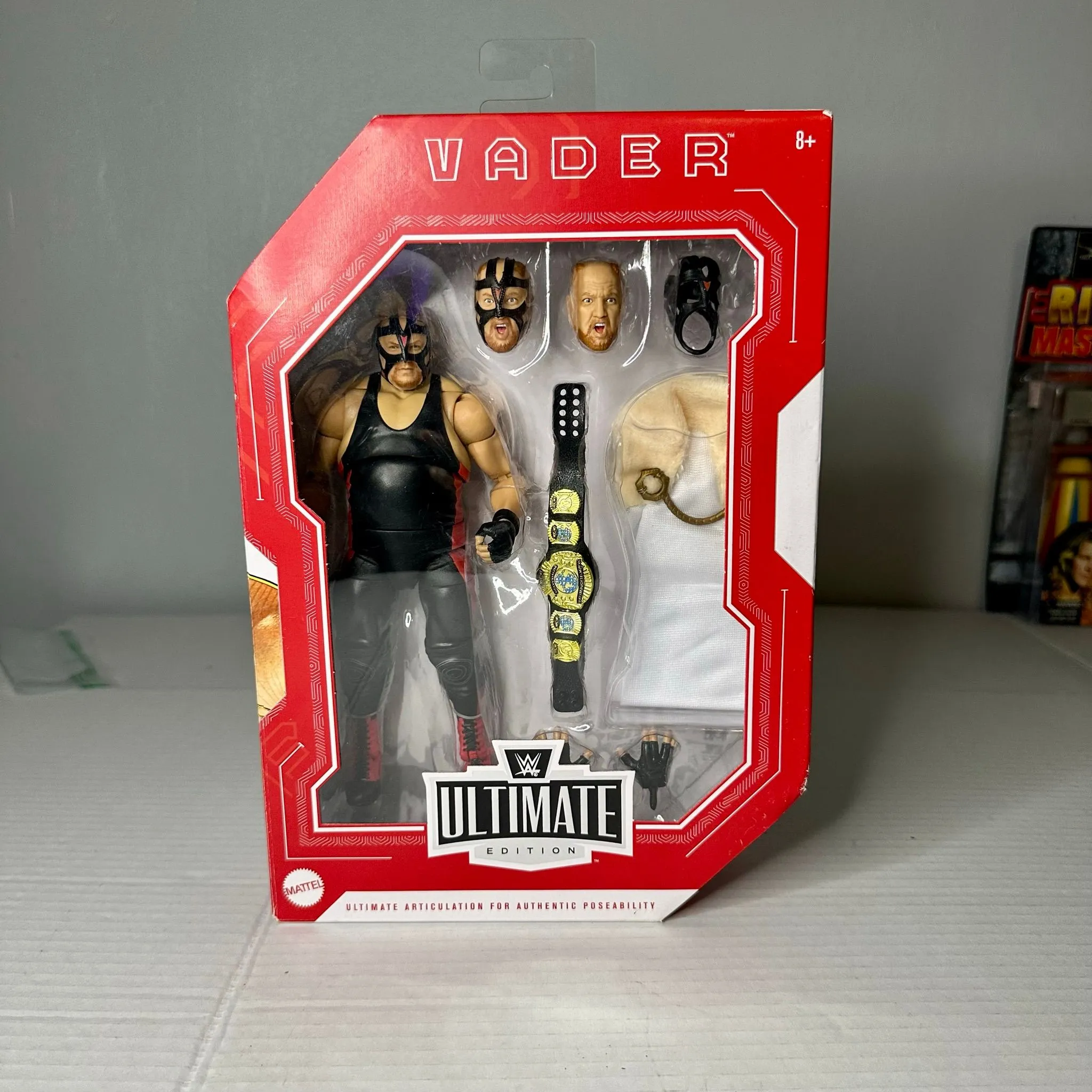 WWE MATTEL ULTIMATE EDITION VADER ACTION FIGURE WCW NWO ECW RARE