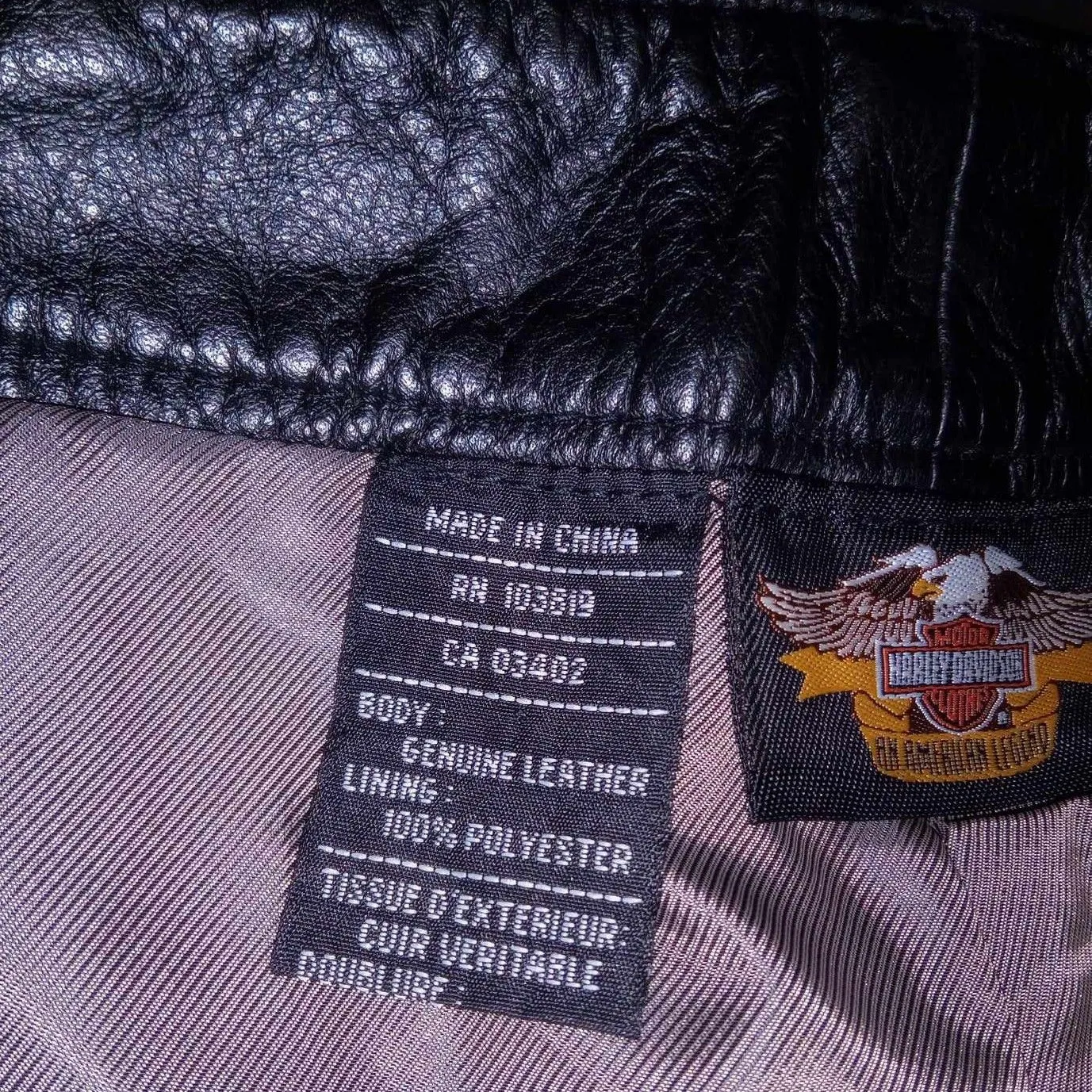 Authentic Genuine Leather Harley Davidson Leather Pants