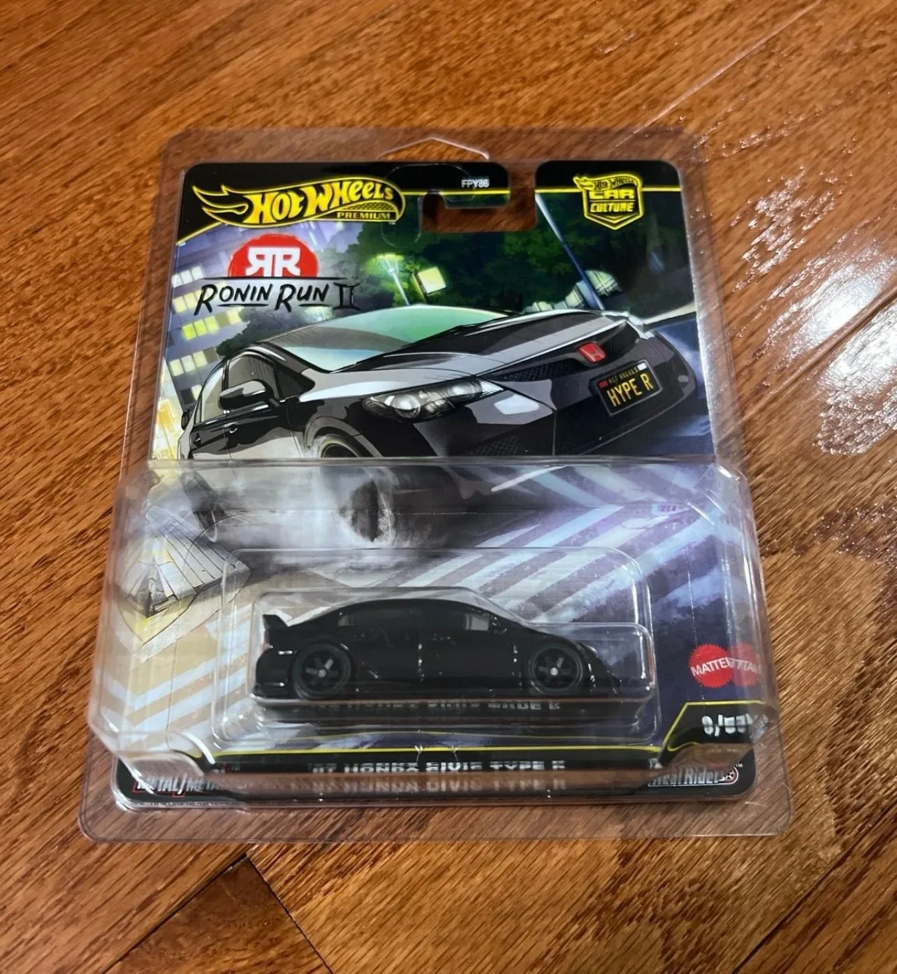 Hot Wheels Premium Car Culture Ronin Run II '97 Honda Civic Type R