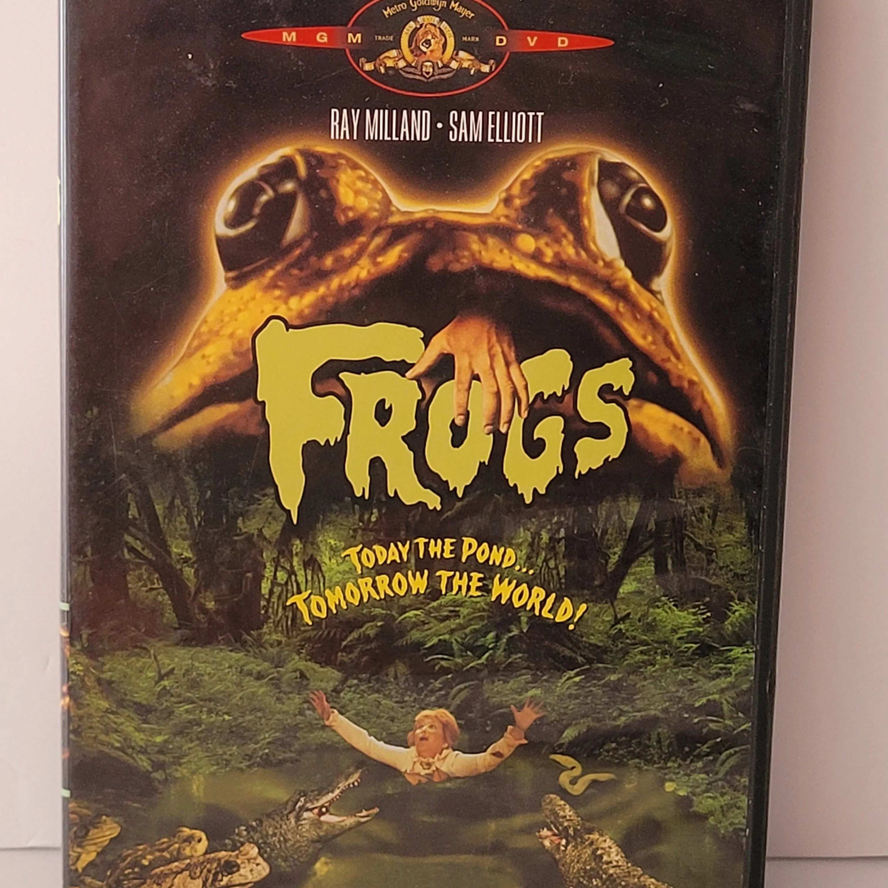 Vintage 1972 FROGS (DVD, 2000) Horror Cult Classic Ray Milland