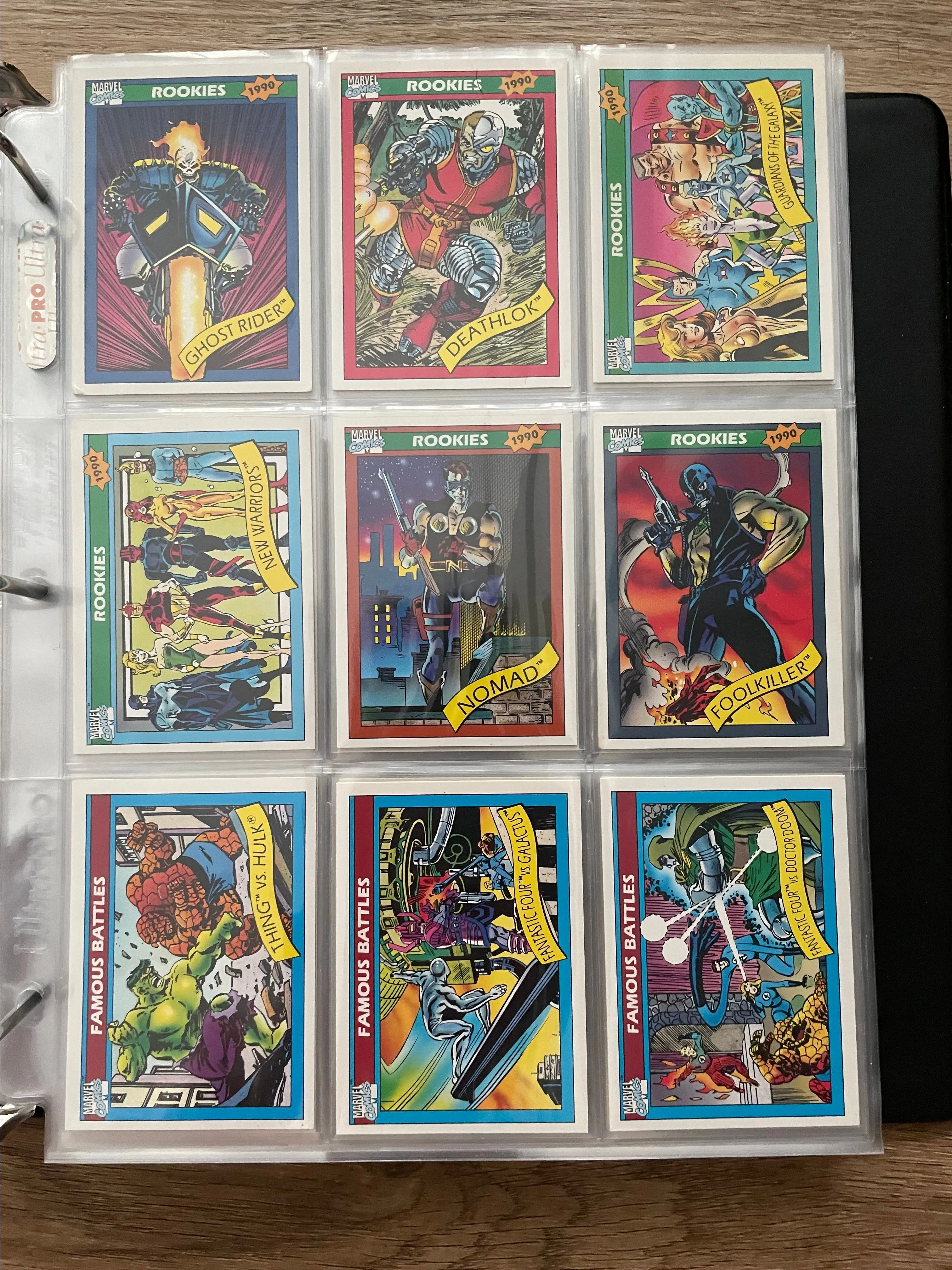 1990 Marvel Universe Series 1 Complete Base Set #1-162 Trading