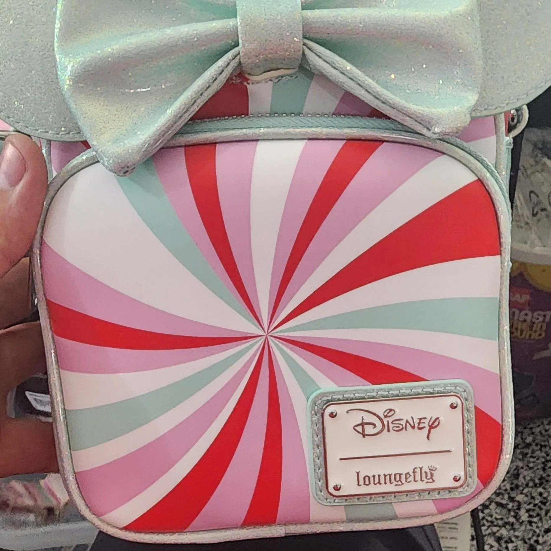 Minnie Mouse top Peppermint Loungefly Backpack