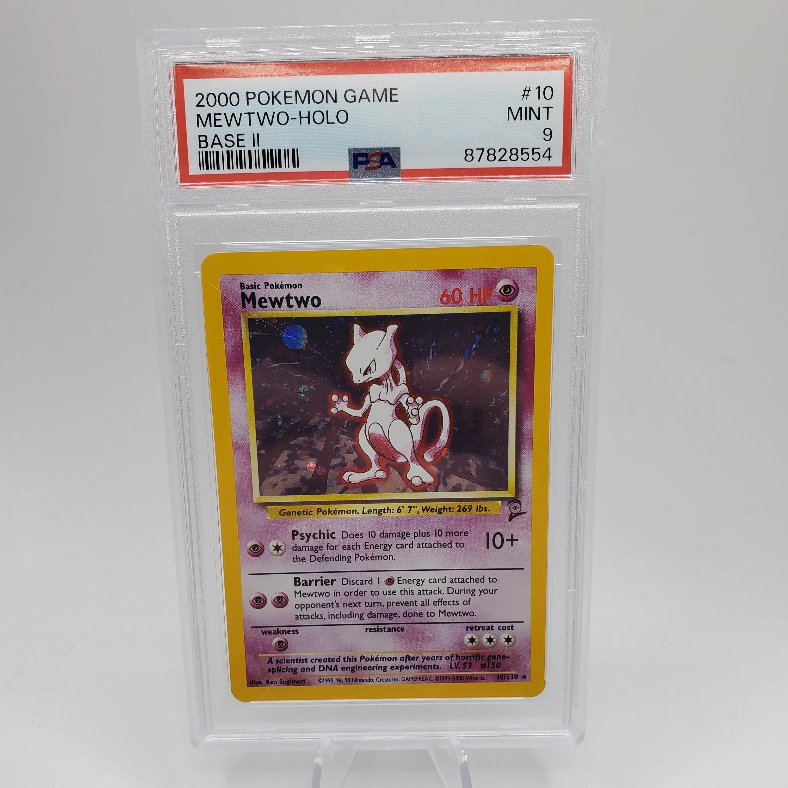 PSA 10 mewtwo selling