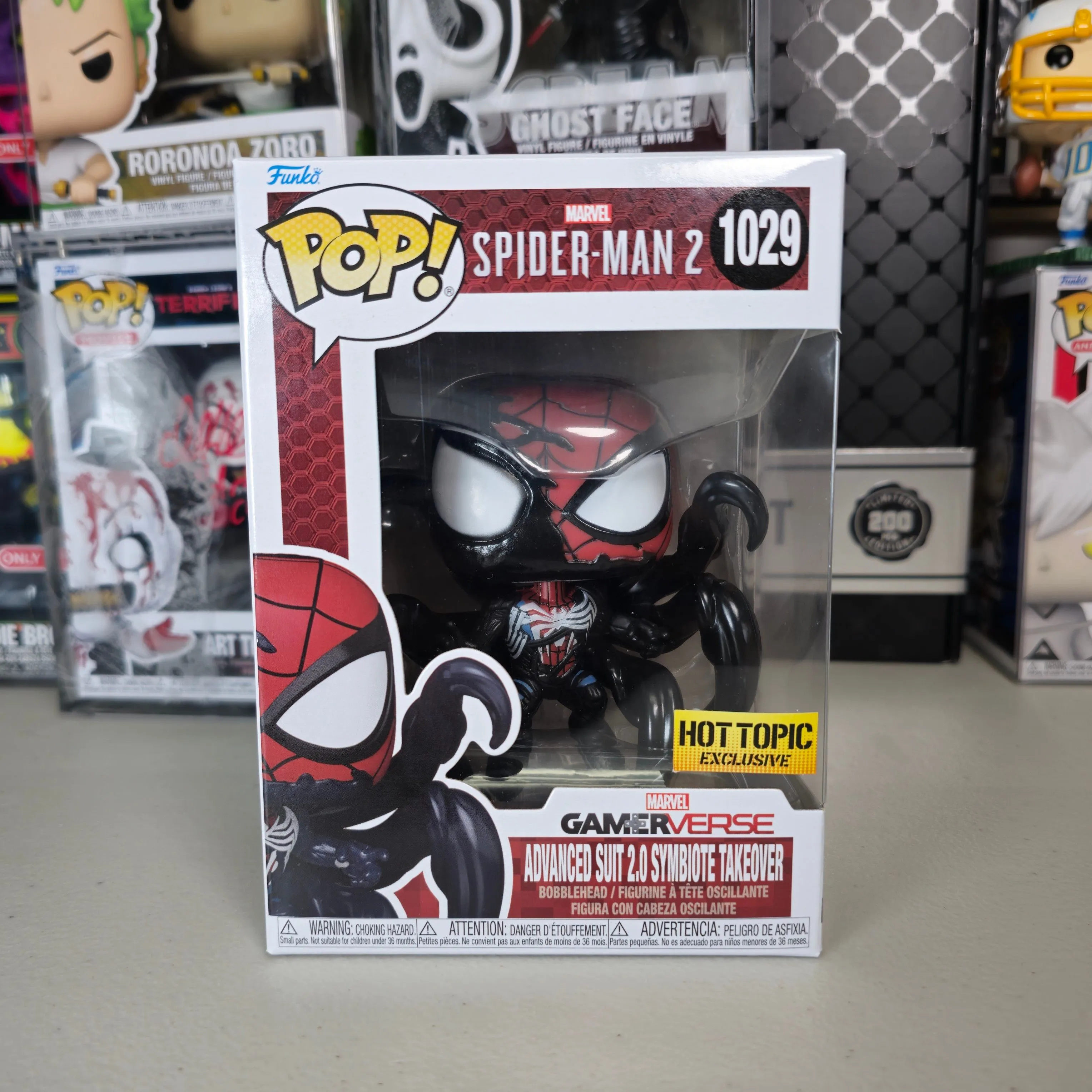 Marvel Spiderman Advanced Suit 2.0 Symbiote Takeover Hot