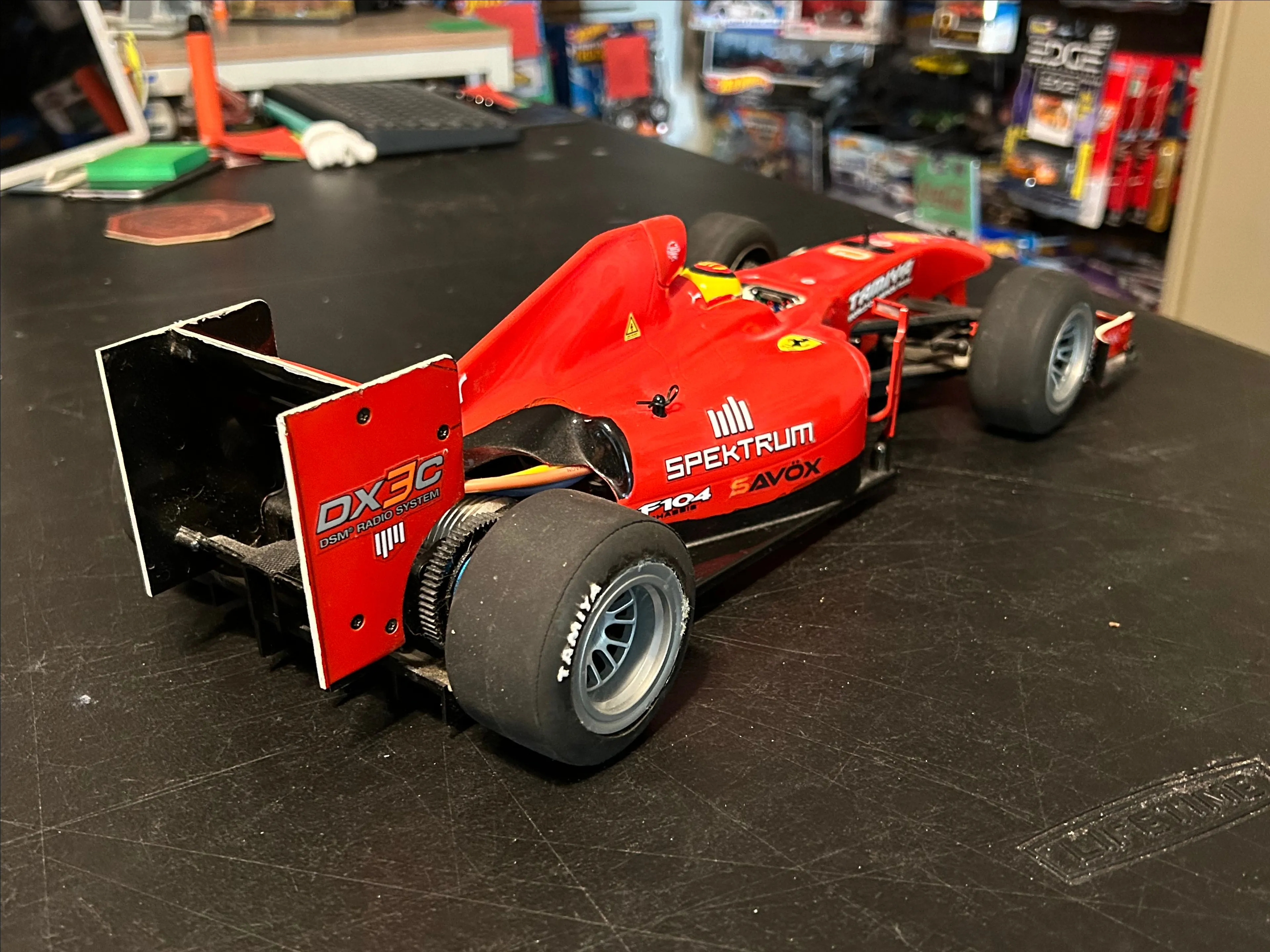 RC1 - Tamiya F104 Ferrari Formula 1 with Novak Brushless