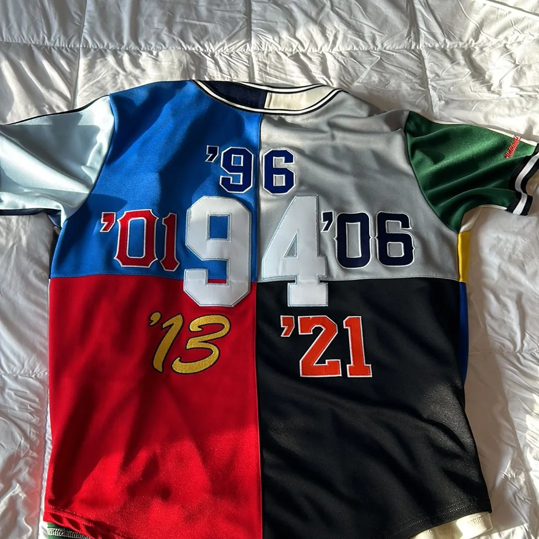 Supreme Mitchell and Ness Baseball Jersey · Whatnot: Buy