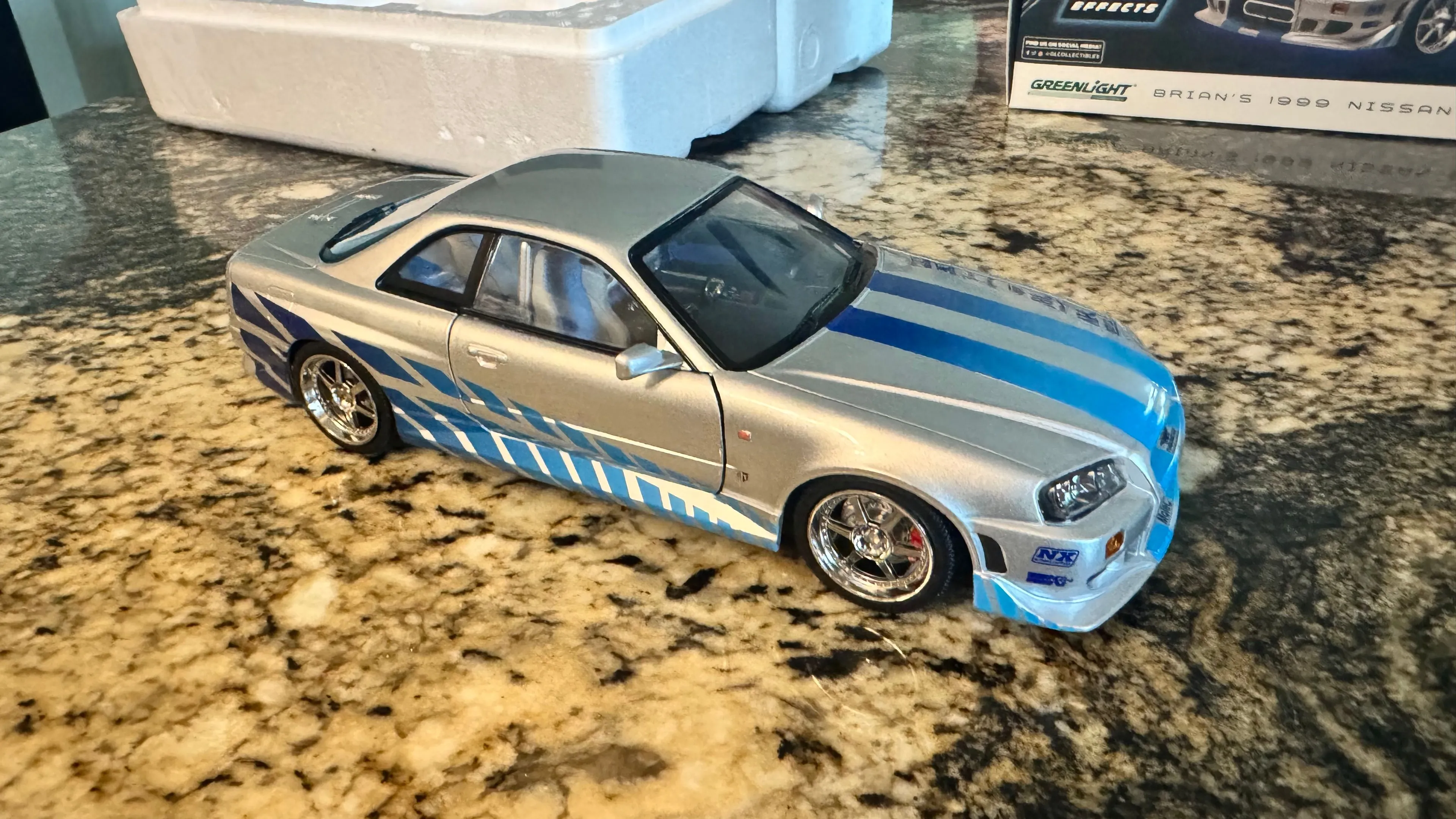 Greenlight Artisan Fast & Furious Brian's 1999 Nissan Skyline GT-R