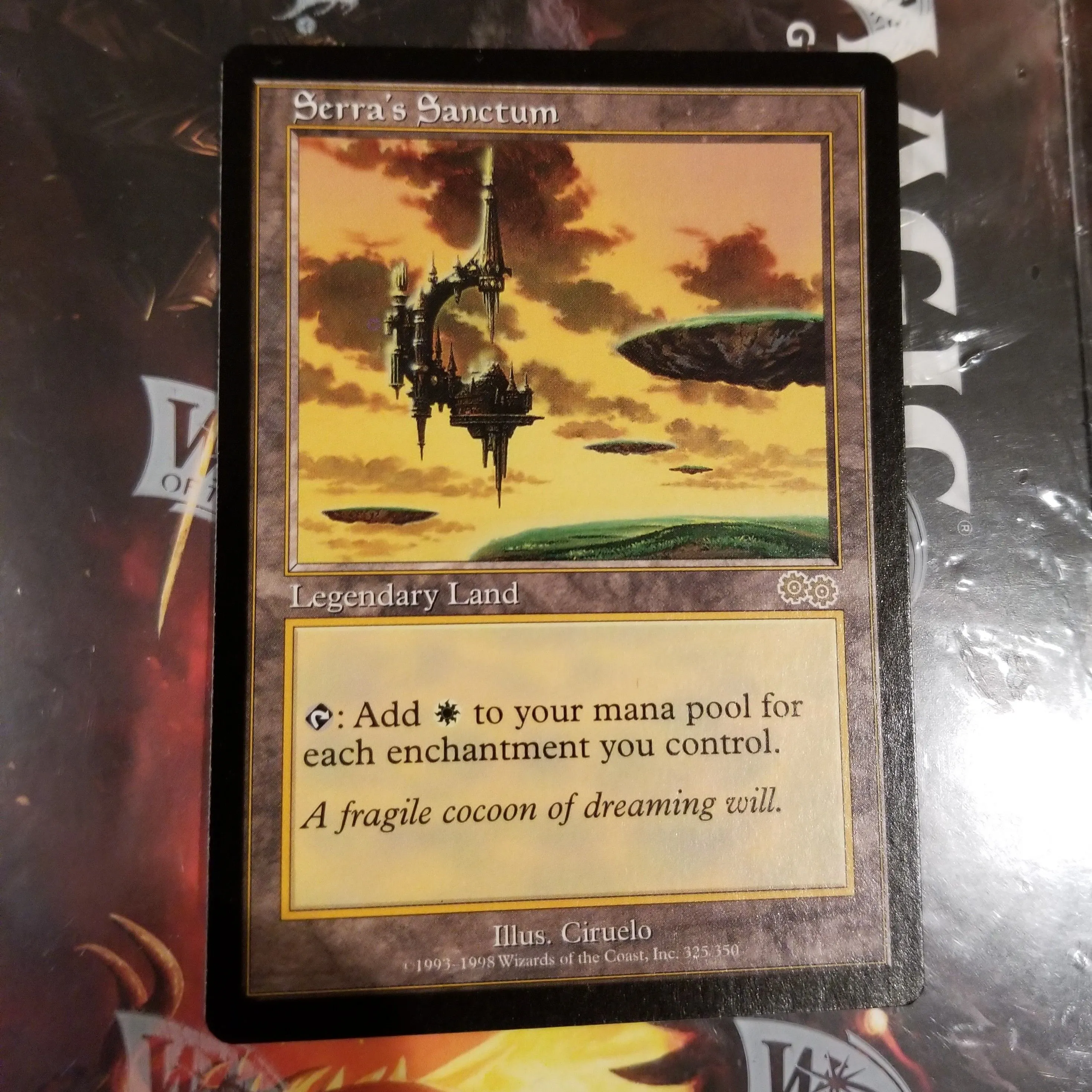1. MTG Single - Vintage LP Serra's Sanctum from Urza's Saga