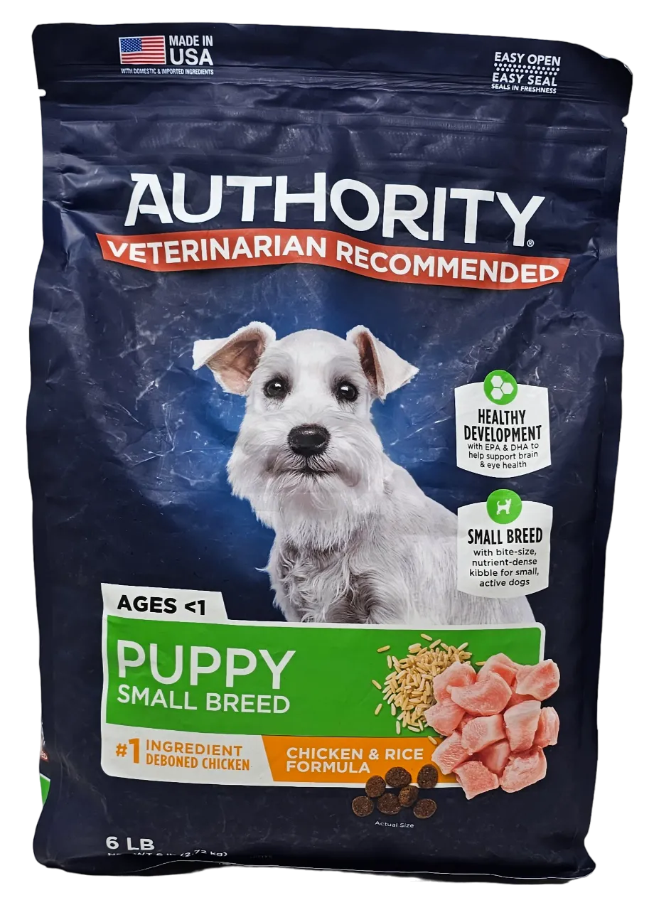 Authority puppy food feeding chart hotsell